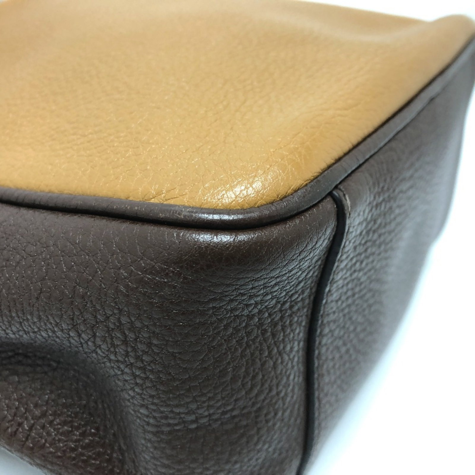 Leather Shoulder Bag Prada - 5