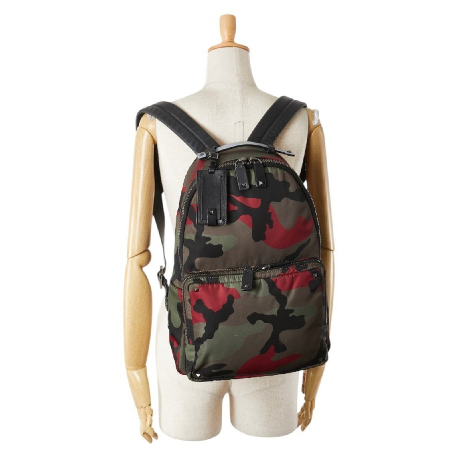 Backpack nylon leather Valentino - 11
