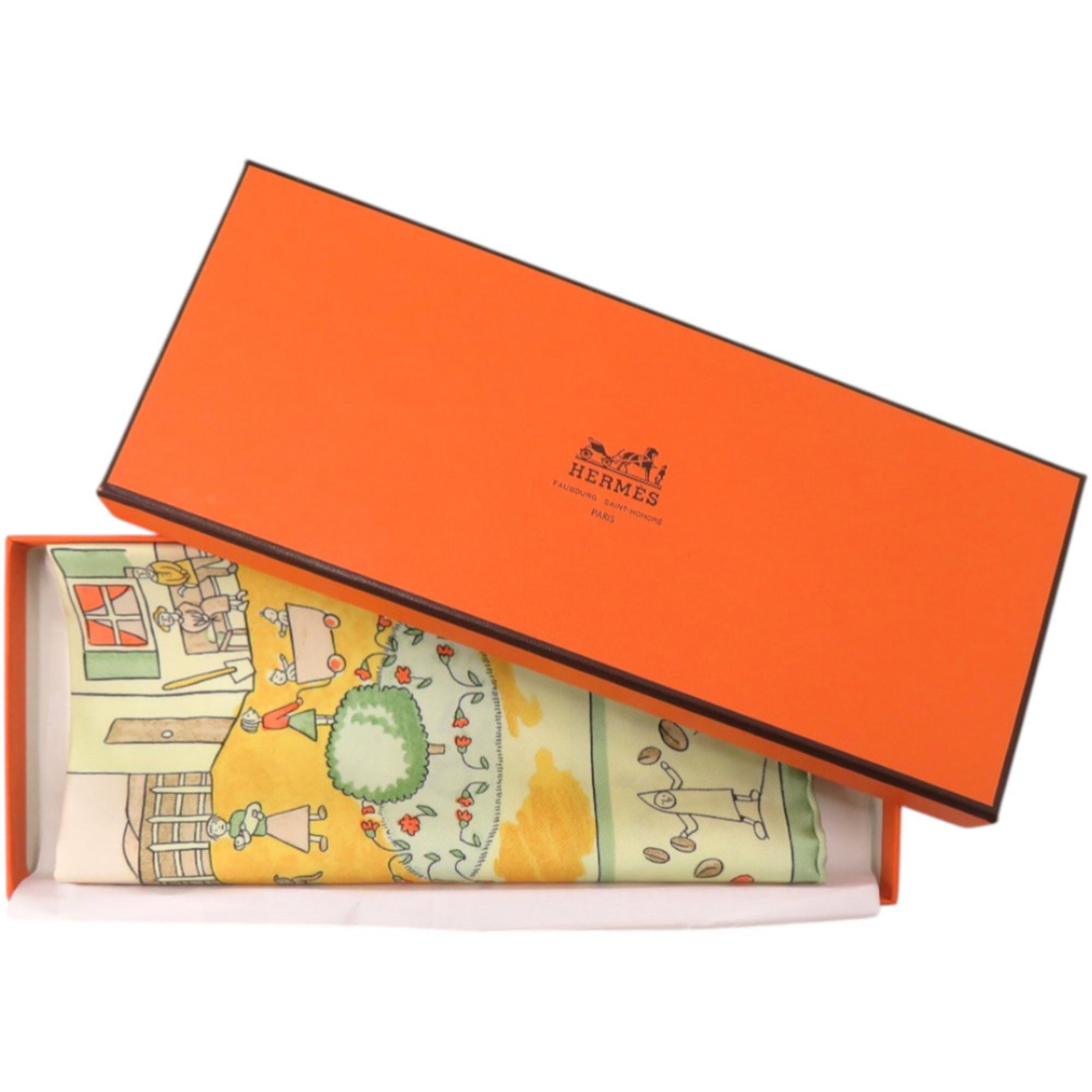 Silk scarf from Hermes - 2