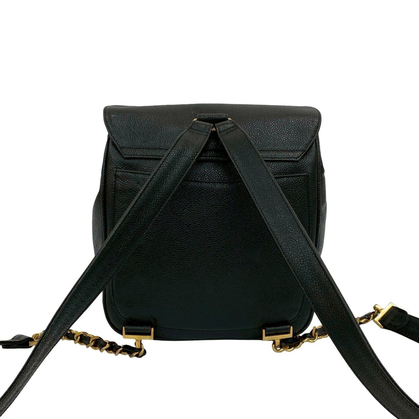 Calfskin Grained Backpack Chanel - 3