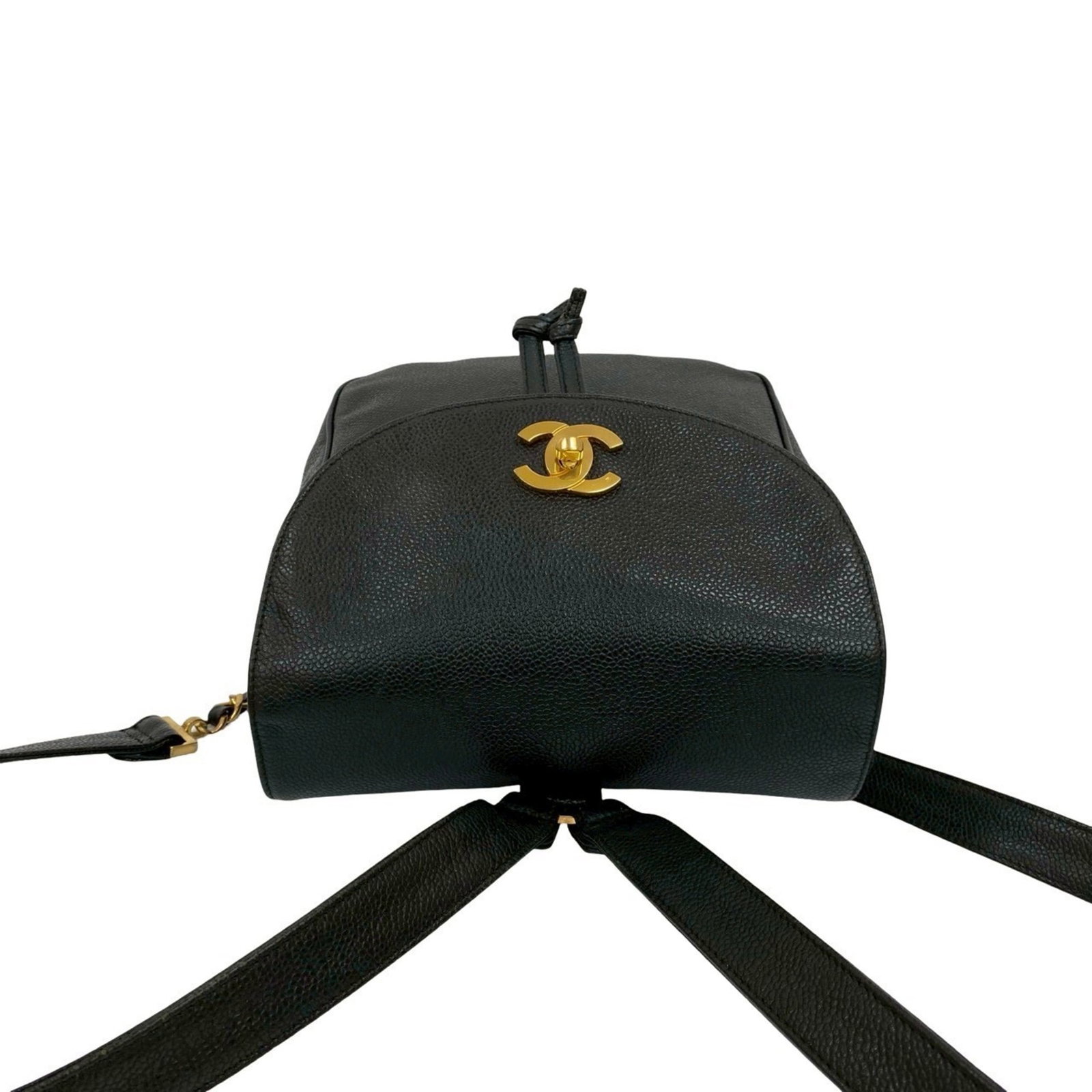 Calfskin Grained Backpack Chanel - 4