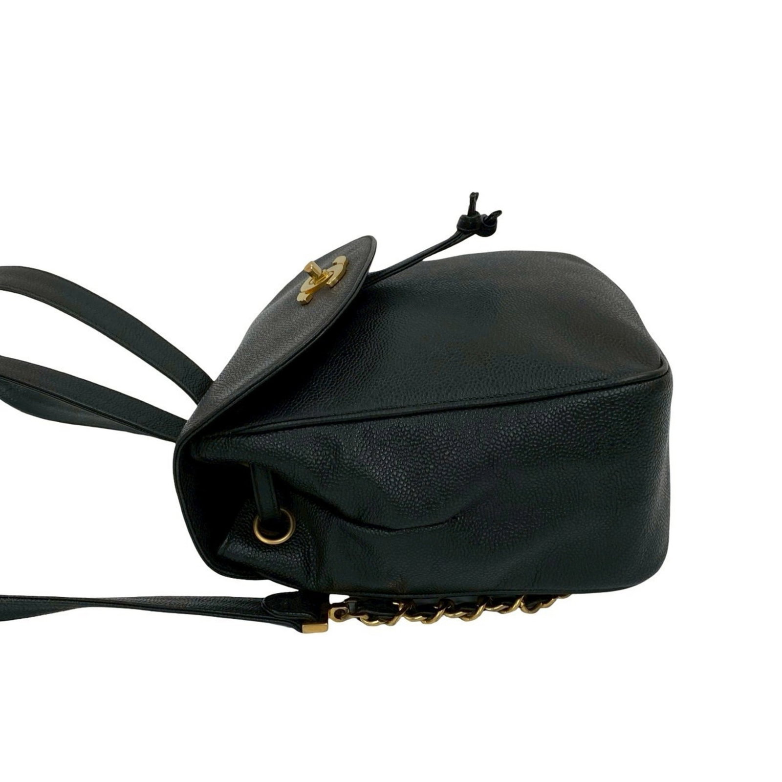 Calfskin Grained Backpack Chanel - 5