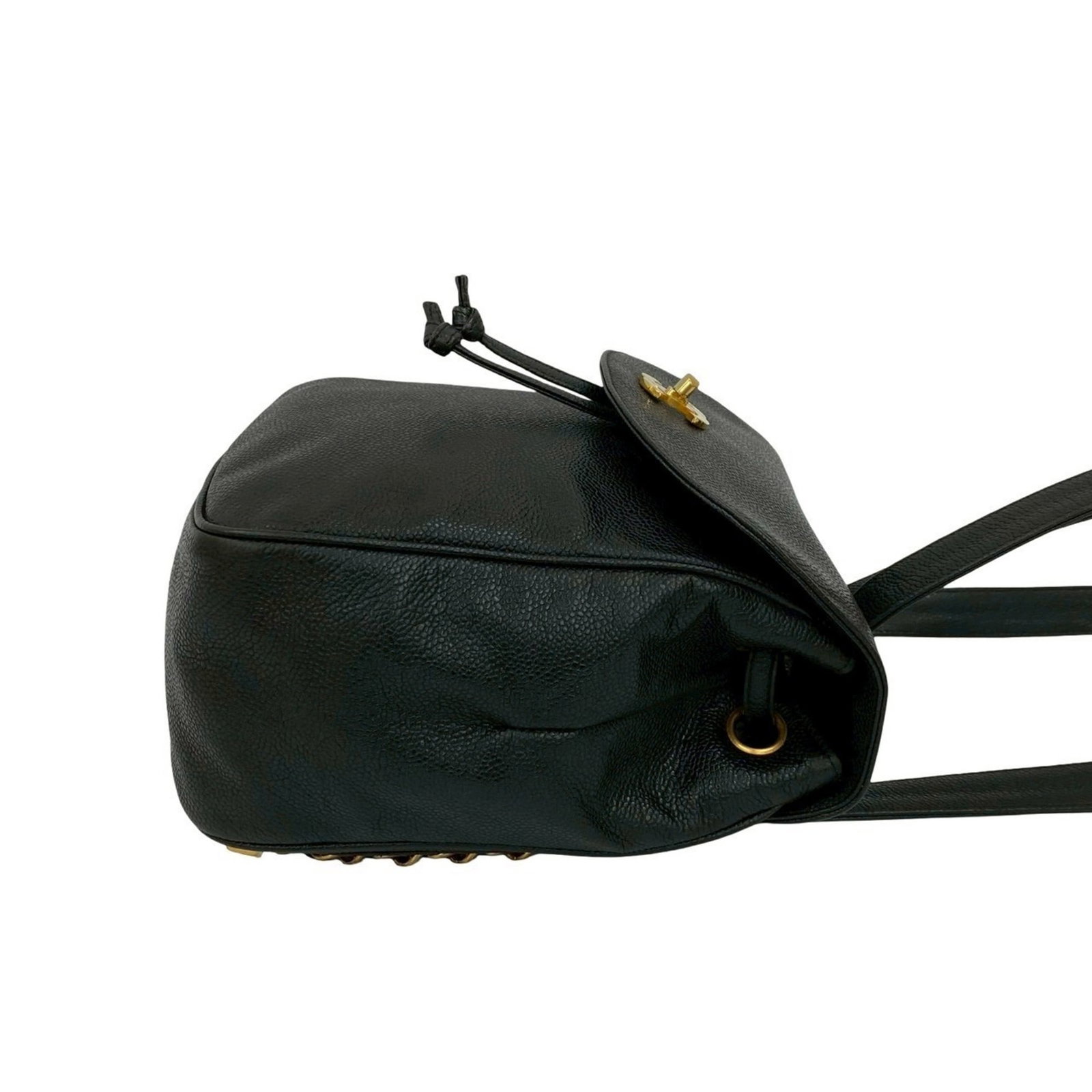 Calfskin Grained Backpack Chanel - 6