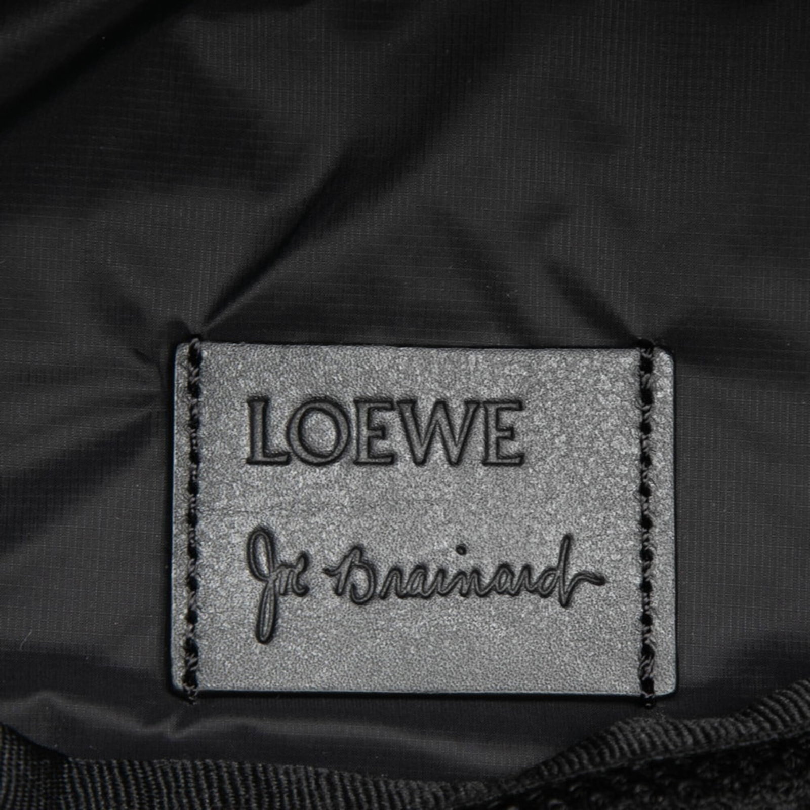 Nylon Leather Backpack Loewe - 5
