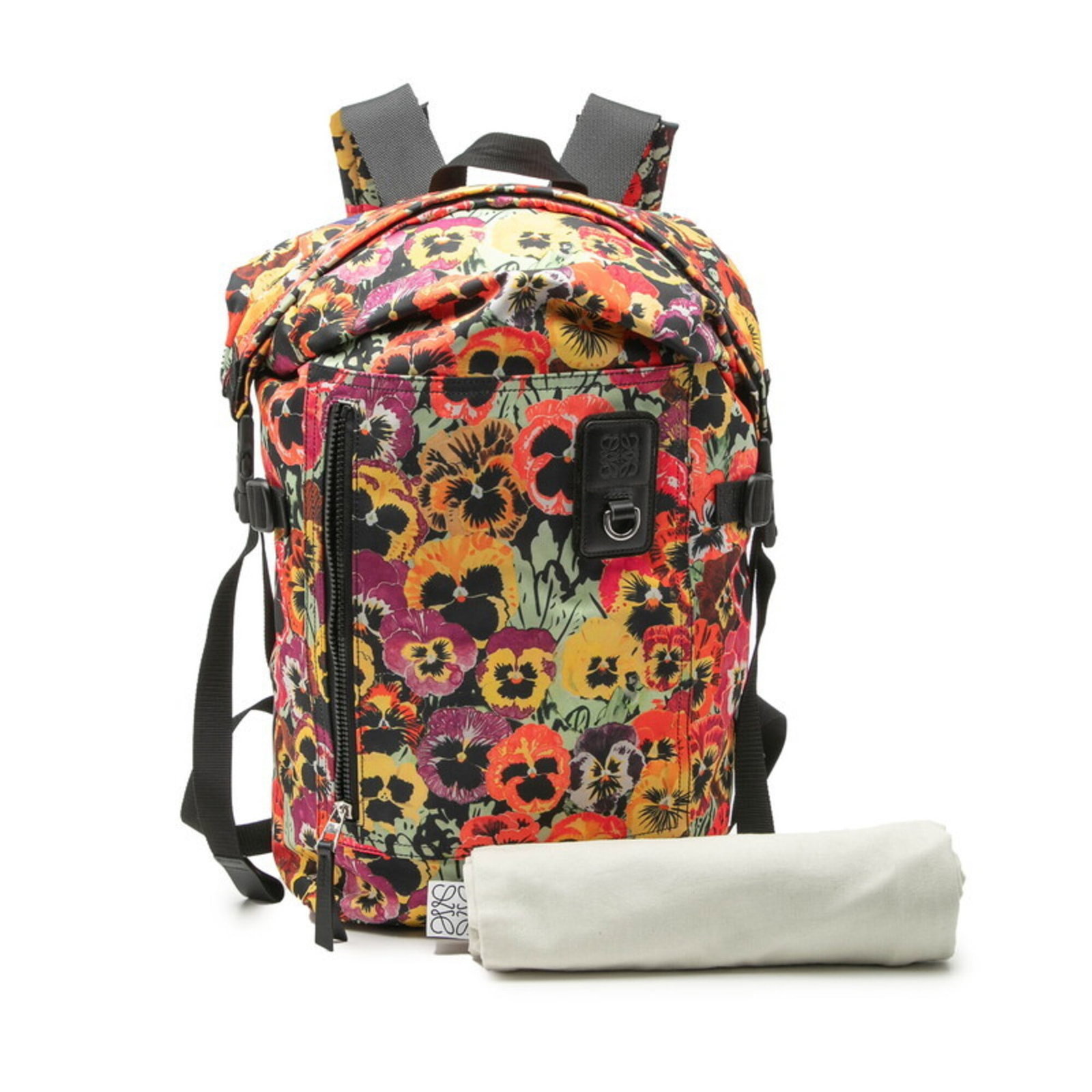 Nylon Leather Backpack Loewe - 7