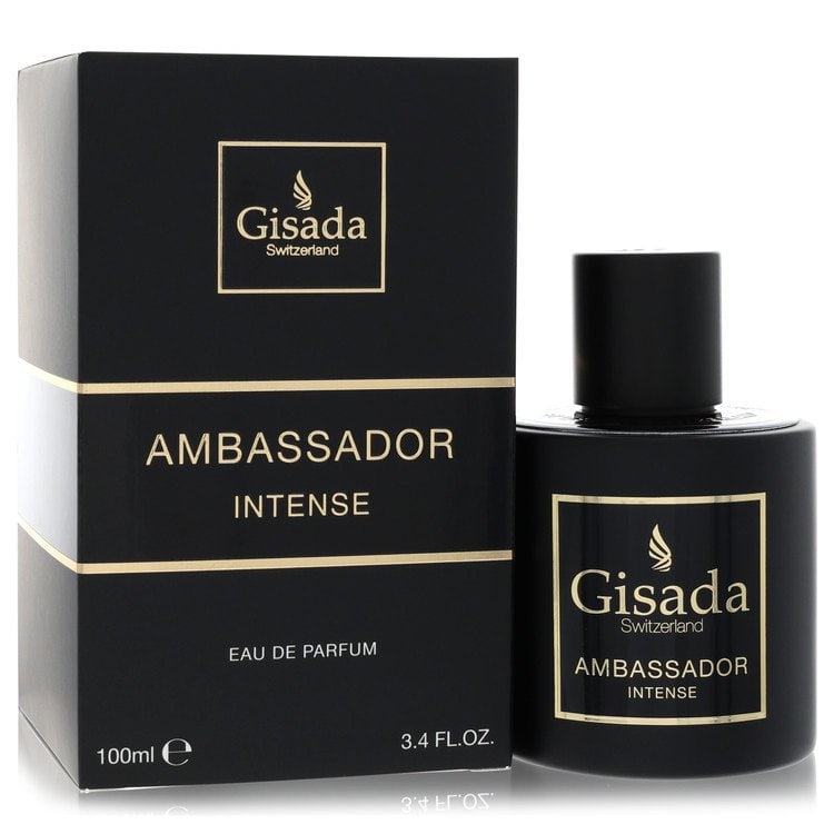 Gisada Ambassador Intense Cologne By Gisada Eau De Parfum Spray: Gisada Ambassador Intense Cologne By Gisada Eau De Parfum Spray Gisada Ambassador Intense Cologne Eau De Parfum Spray is a 3.4 oz fragrance designed as an eau de parfum spray, weighing approximately