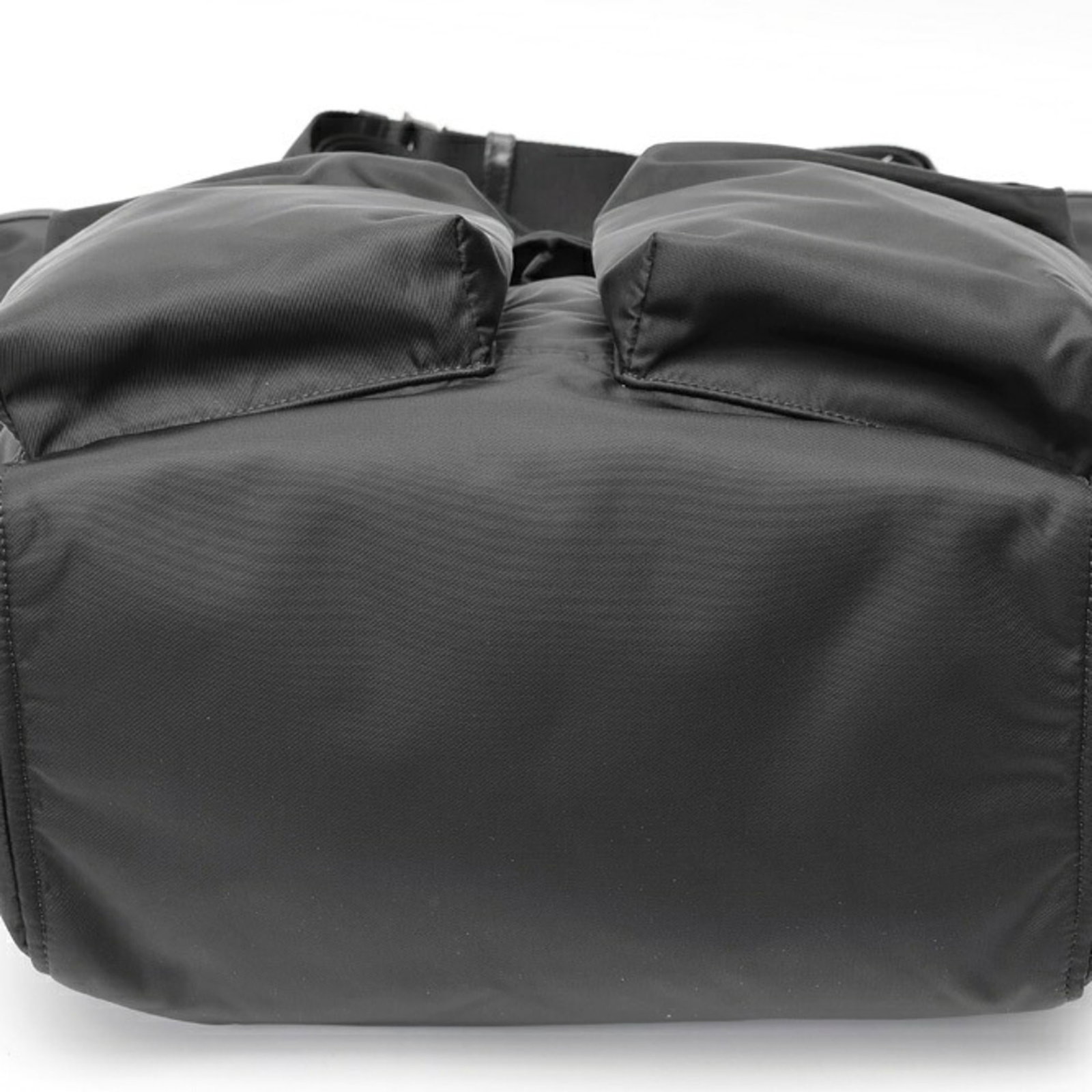 Nylon Leather Prada Tote - 4