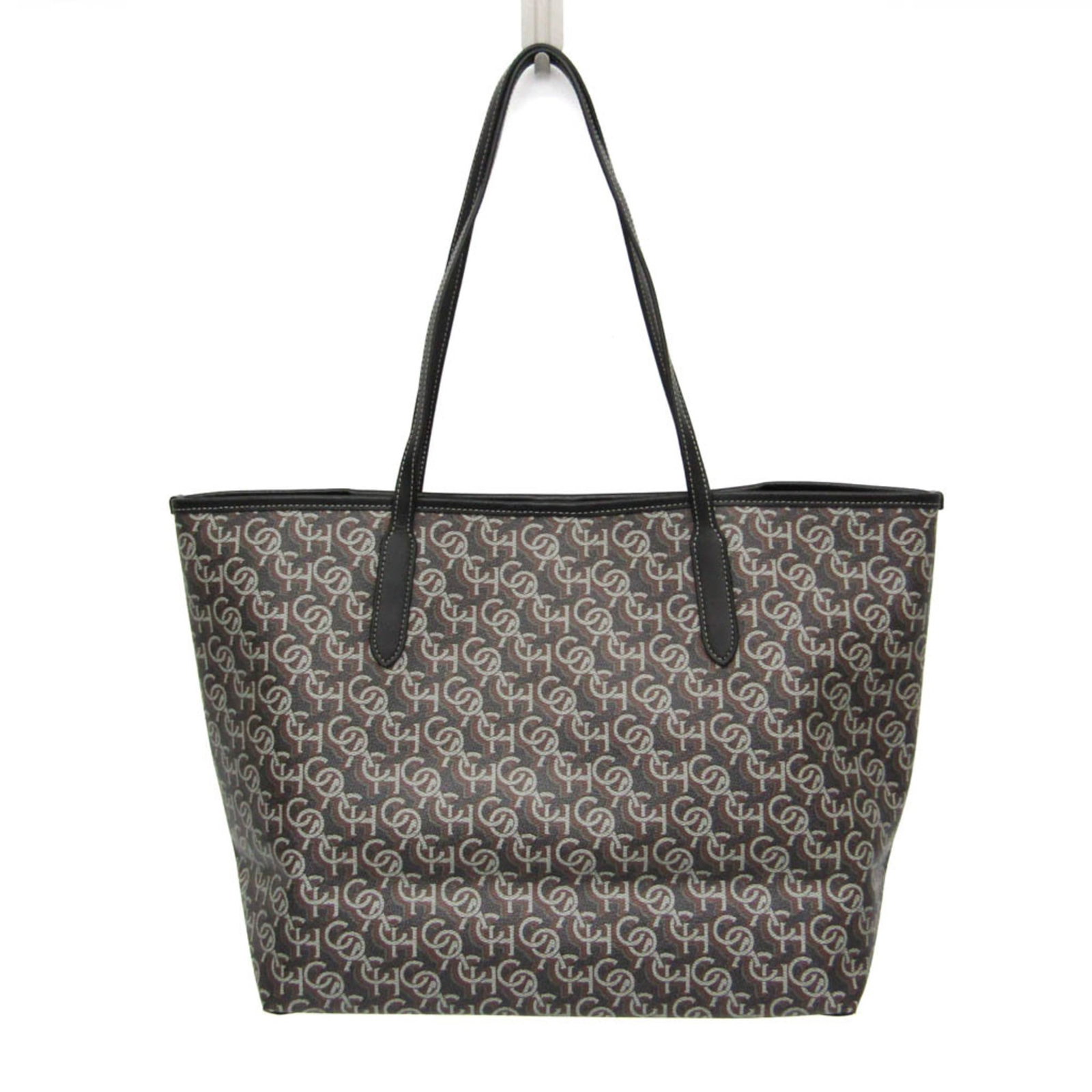Coach Leather Tote Bag Coated Canvas: Coach Leather Tote Bag Coated Canvas Coated canvas and leather blend for a durable tote bag, with magnetic snap closure and interior zipper pocket. Measures 29cm x 32.5cm x 15.5cm, featuring a 58cm