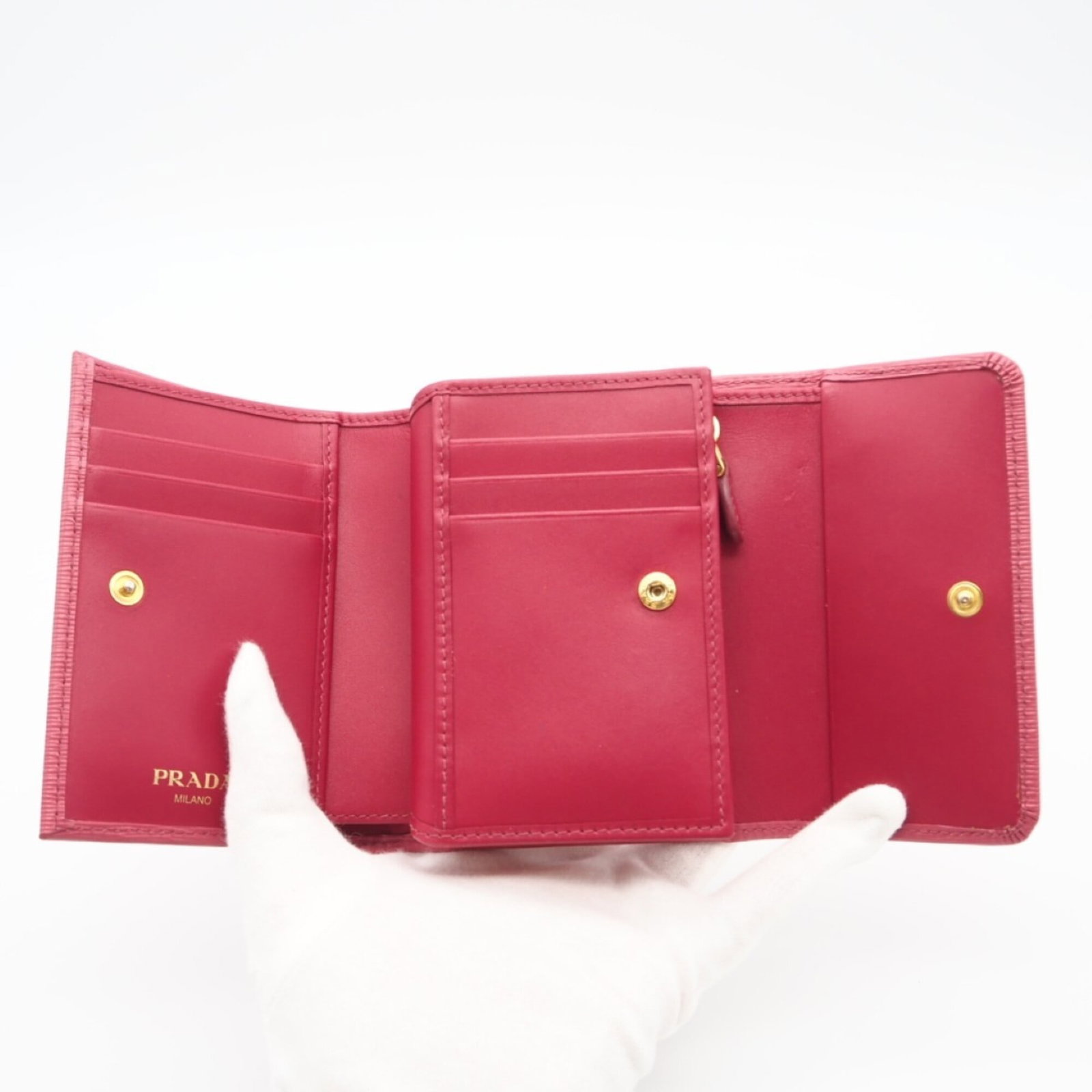 Prada Wallet (Tri-Fold) Leather - 11