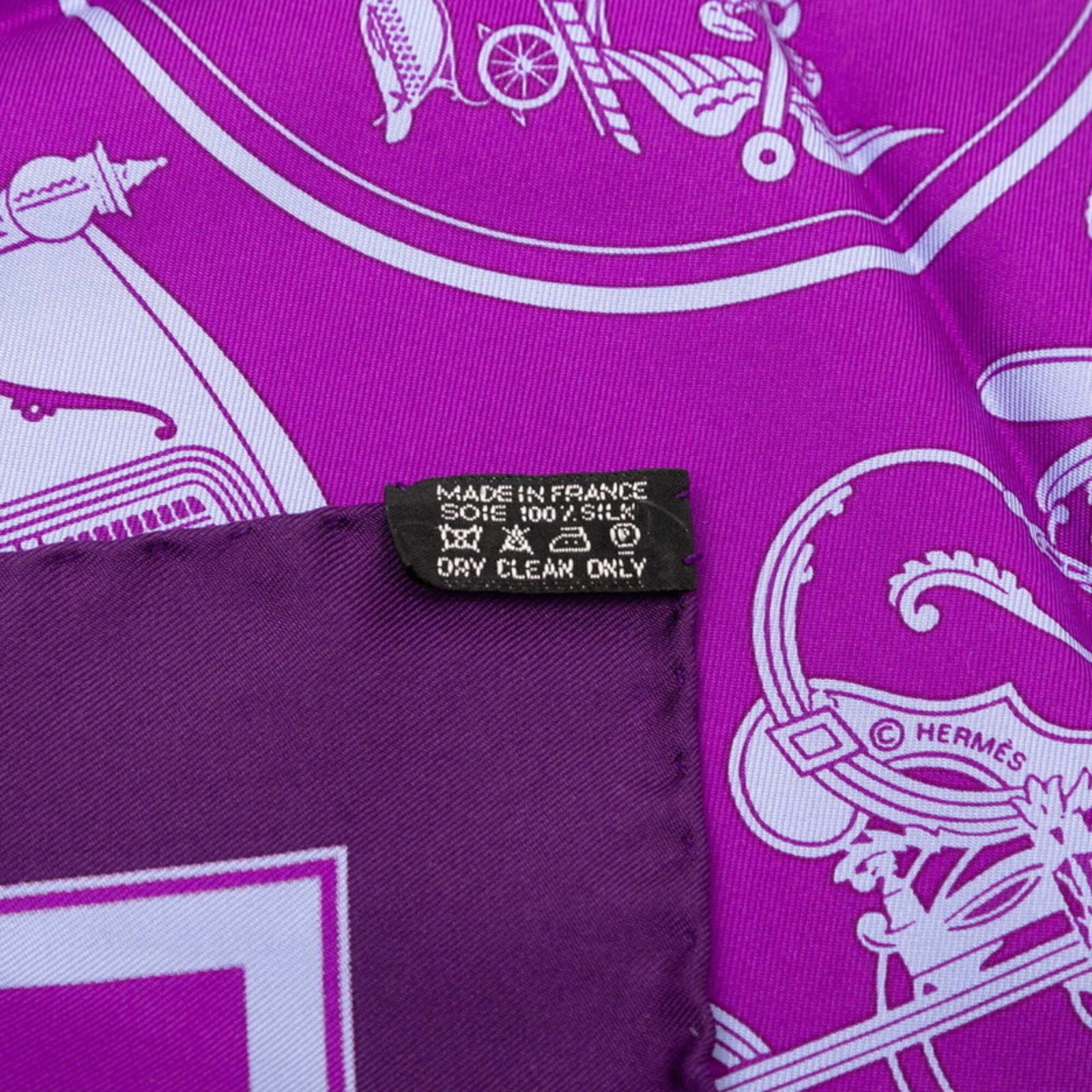 Silk scarf from Hermes - 6