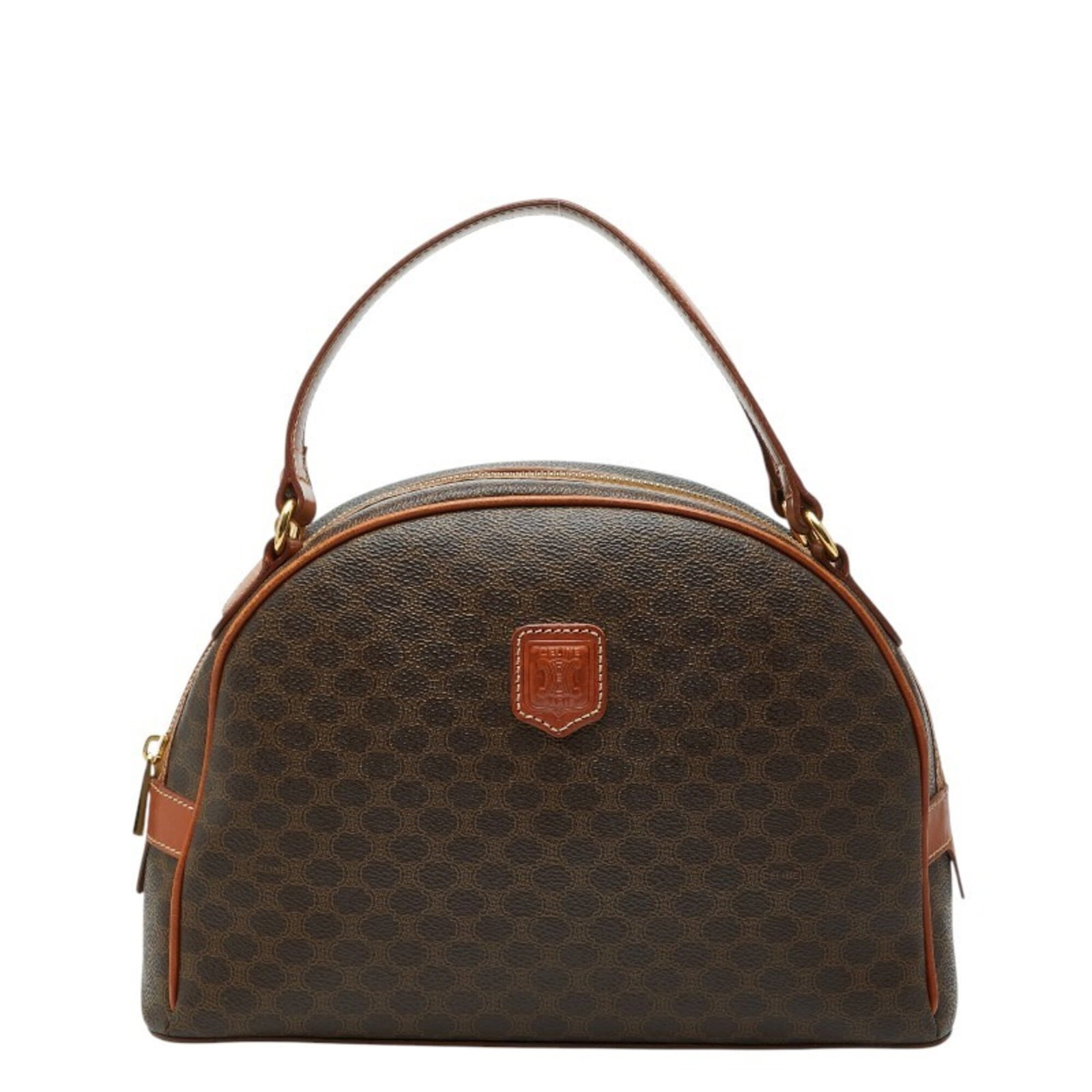 Celine Handbag Pvc Leather: Celine Handbag Pvc Leather Celine Handbag Pvc Leather - A Timeless Brown Classic. This Celine handbag features pvc leather and brown color, measuring 20cm x 28cm x 10cm in size. With traces of usage