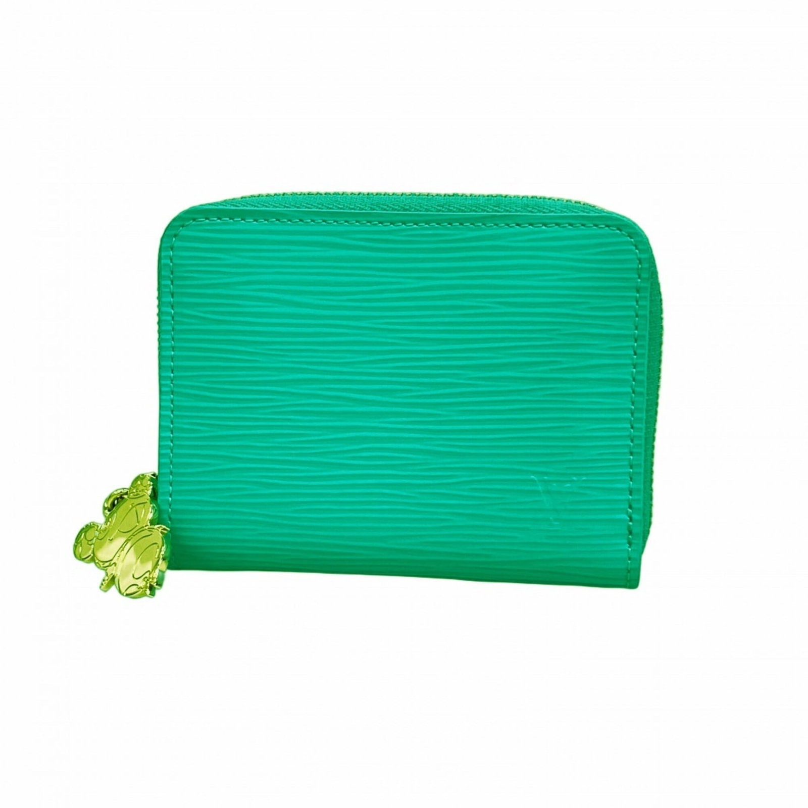 Louis Vuitton Coin Case Purse: Louis Vuitton Coin Case Purse This Louis Vuitton Coin Case Purse boasts a sleek blue hue, measuring 8.5cm x 11cm x 2cm in size. With its signature LV monogram pattern and sturdy design, it's perfect