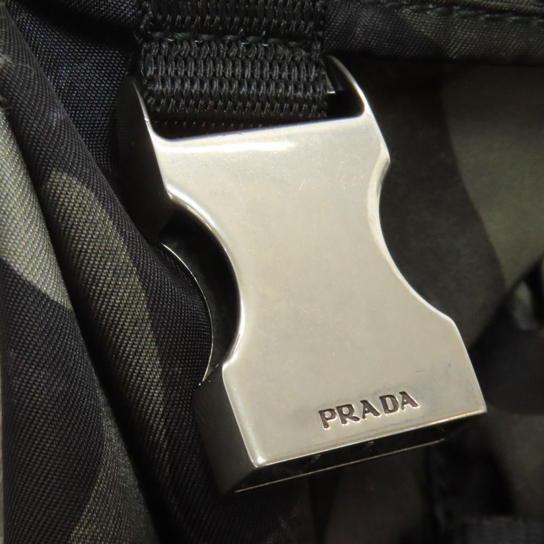 Backpack nylon daypack pattern camouflage Prada - 15