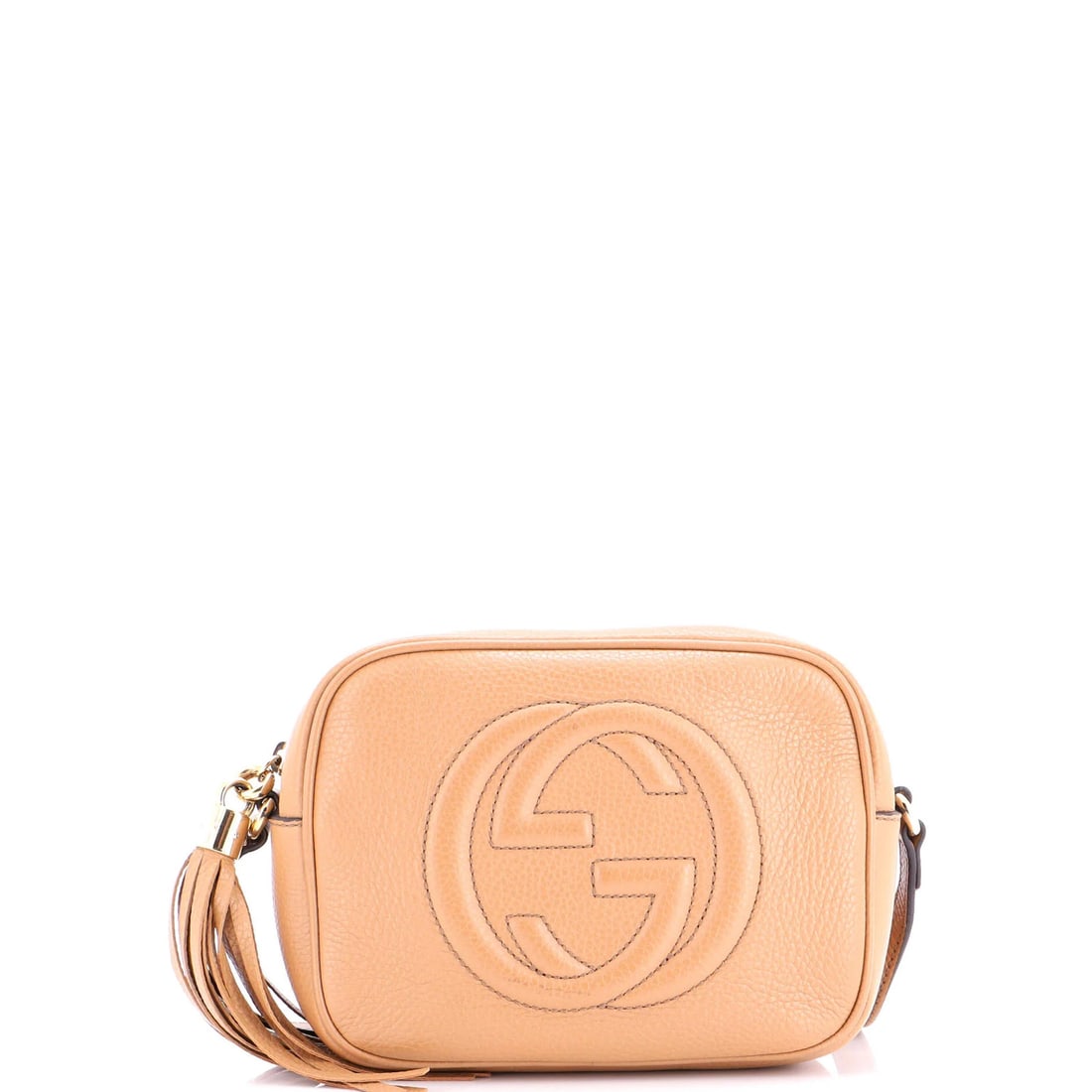Small crossbody leather soho disco bag gucci: Small crossbody leather soho disco bag gucci Small Gucci Soho Disco Crossbody Bag in Neutral Leather. This small crossbody bag features neutral leather exterior, gold hardware, and a neutral interior