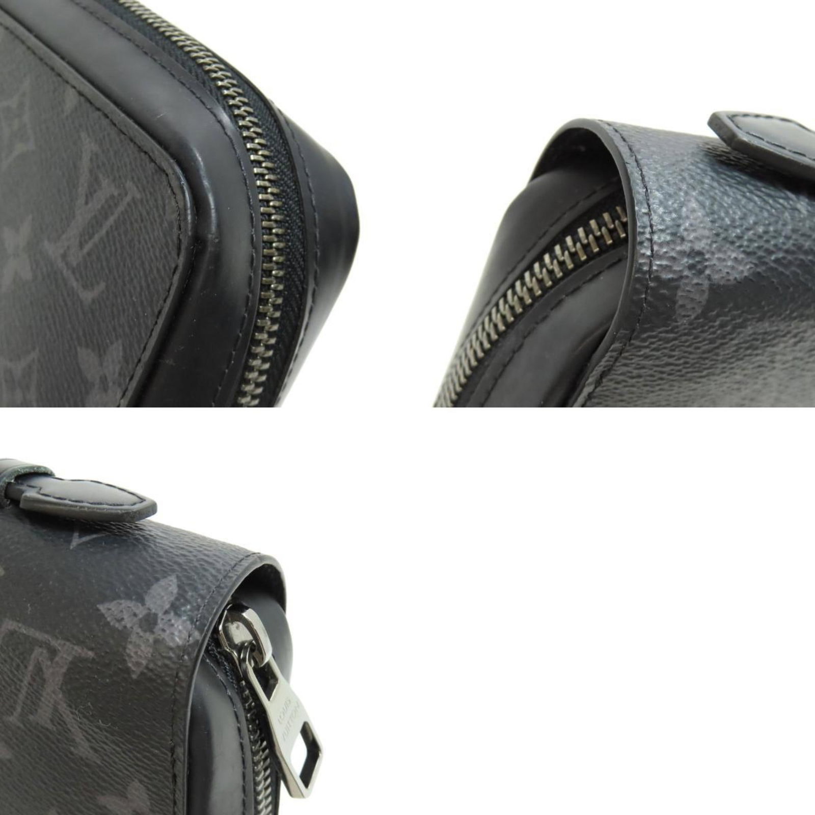 Louis Vuitton Eclipse Handbag Monogram Clutch Bag - 10