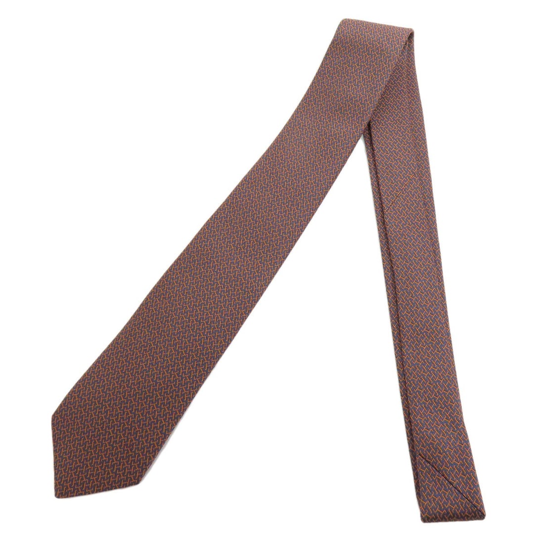 Hermes Silk Overall Handle Tie (1 of 8)