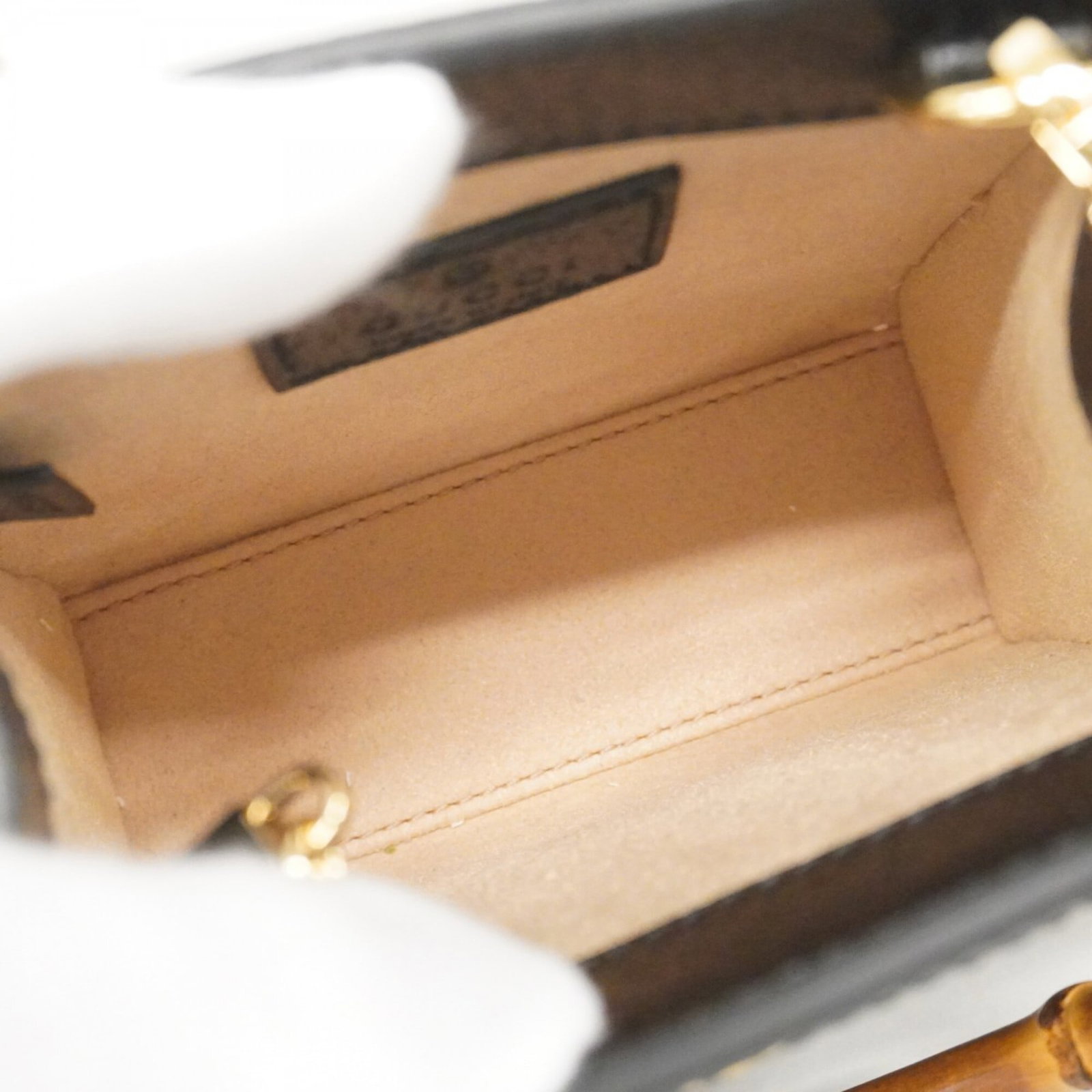 Handbag Leather Gucci - 4