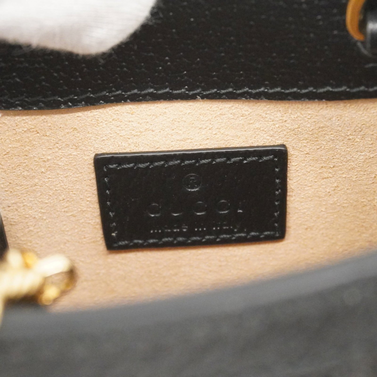 Handbag Leather Gucci - 5