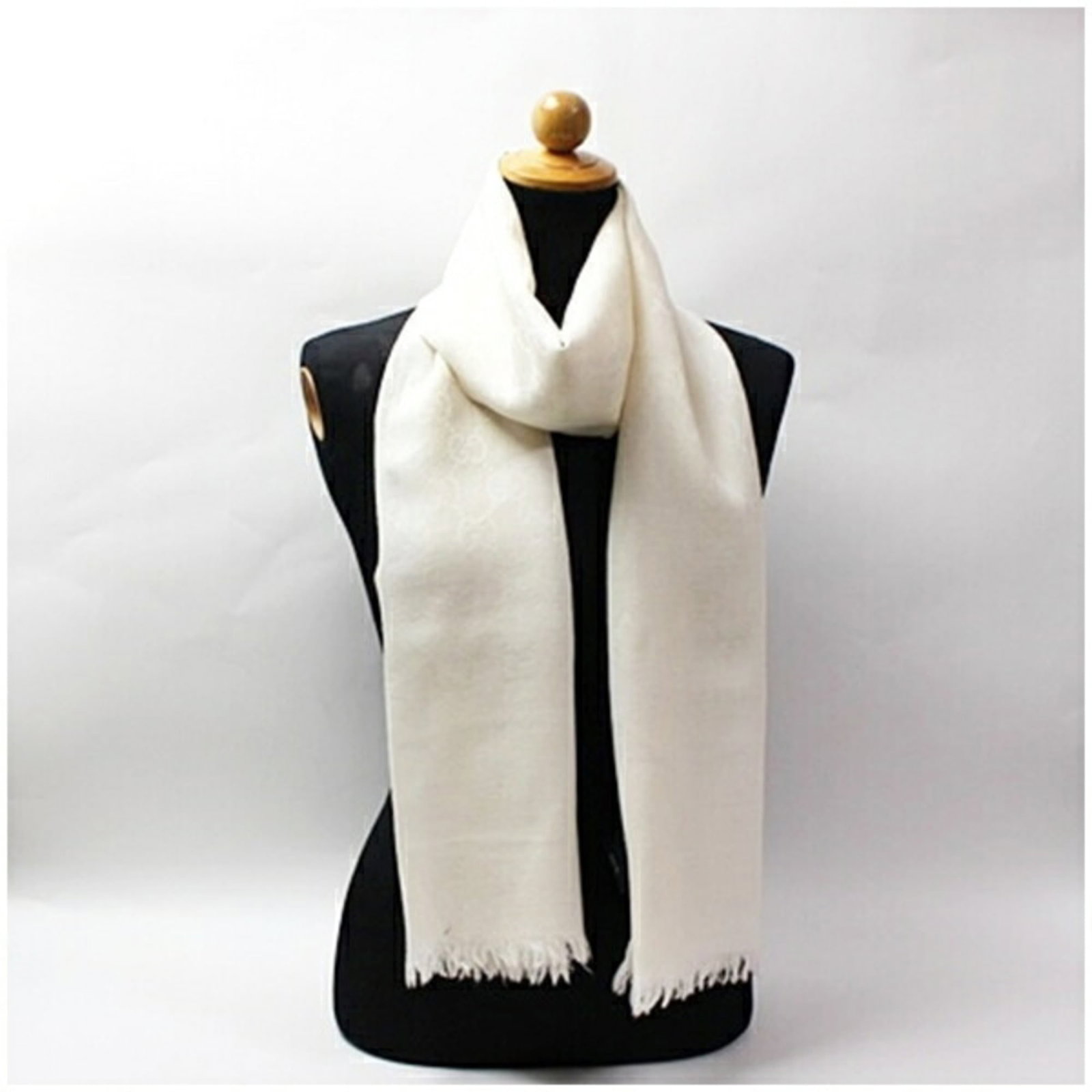 Gucci stole wool silk (1 of 8)