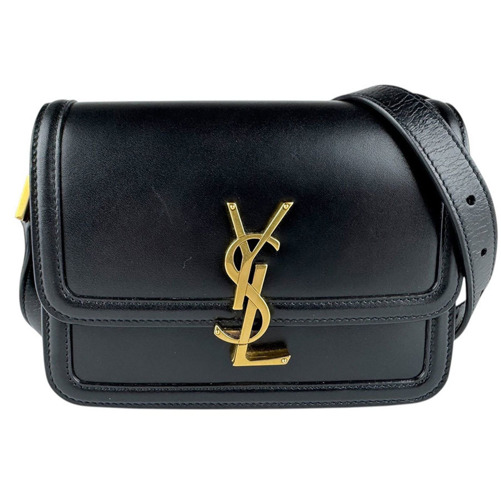 Saint Laurent Shoulder Bag Leather (1 of 14)