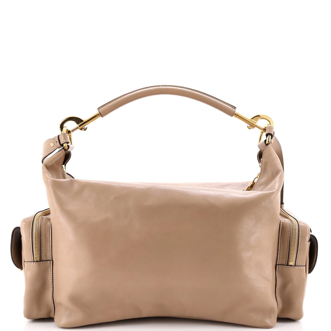 Leather Large Chloe Shoulder Camera Bag - 3