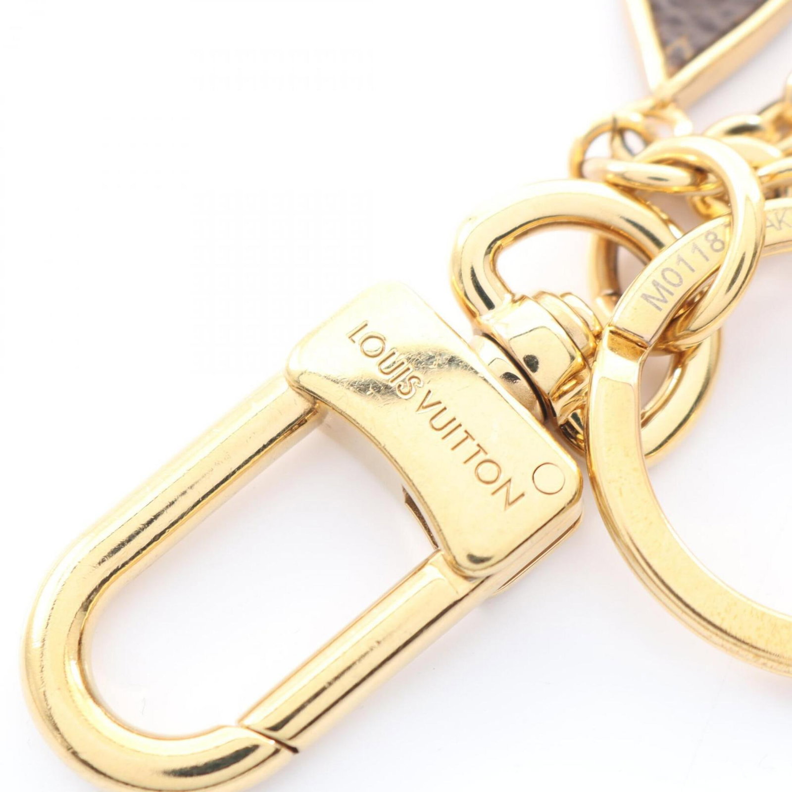 Louis Vuitton Keyring Gold Plating - 3