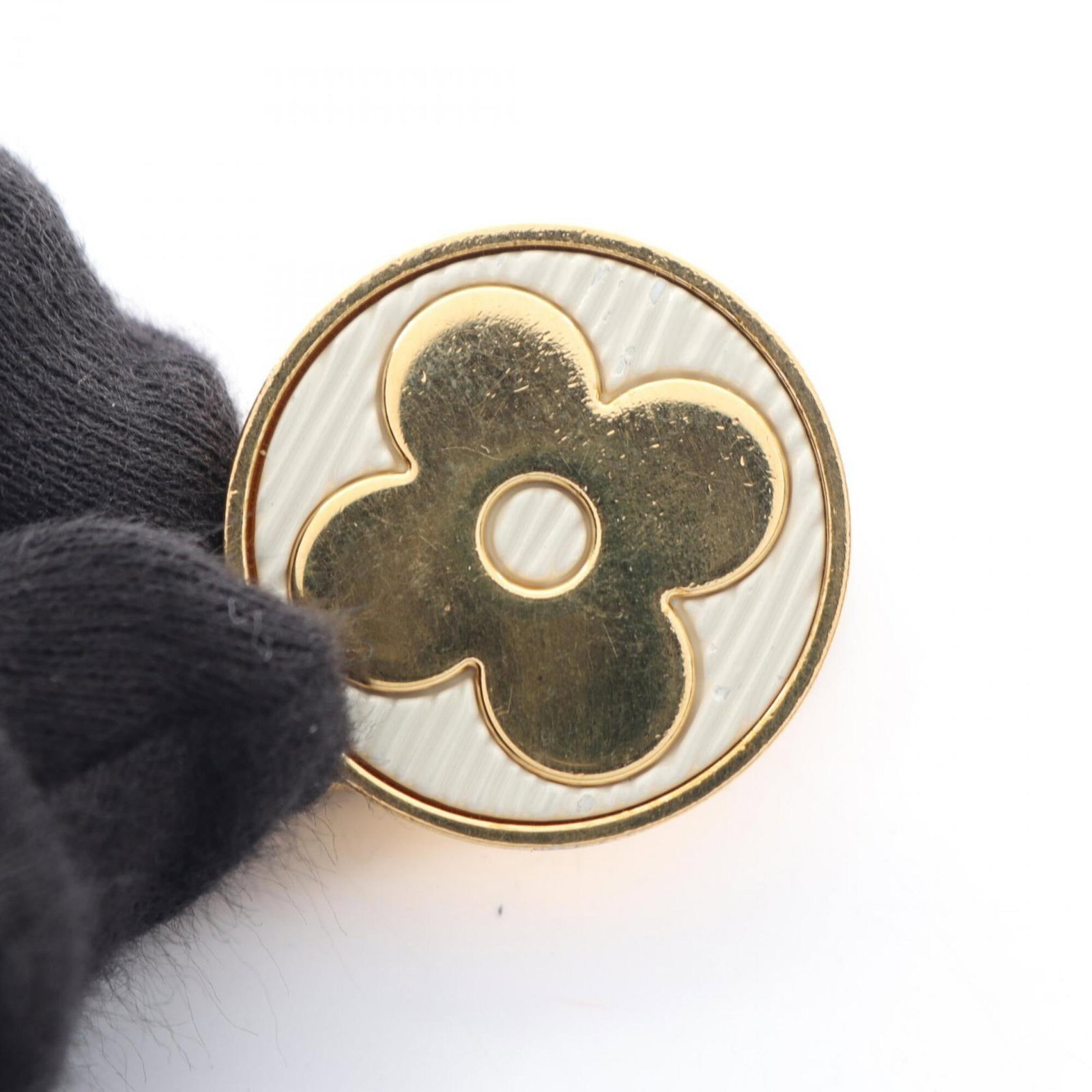 Louis Vuitton Keyring Gold Plating - 5