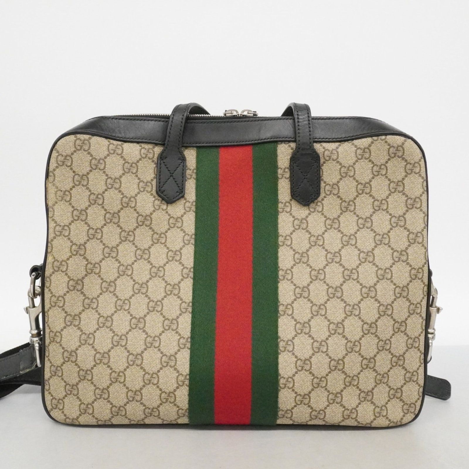 PVC Briefcase by Gucci - 17