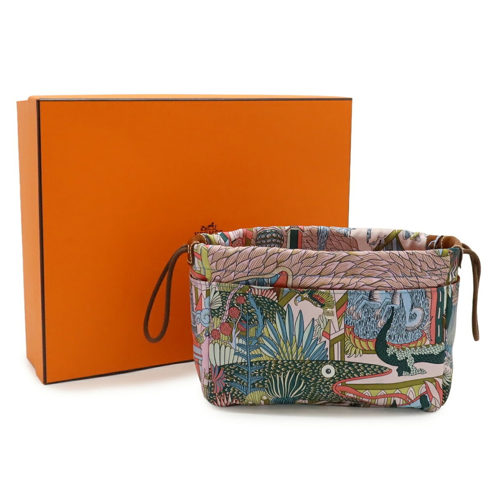 Hermes pouch silk - 9