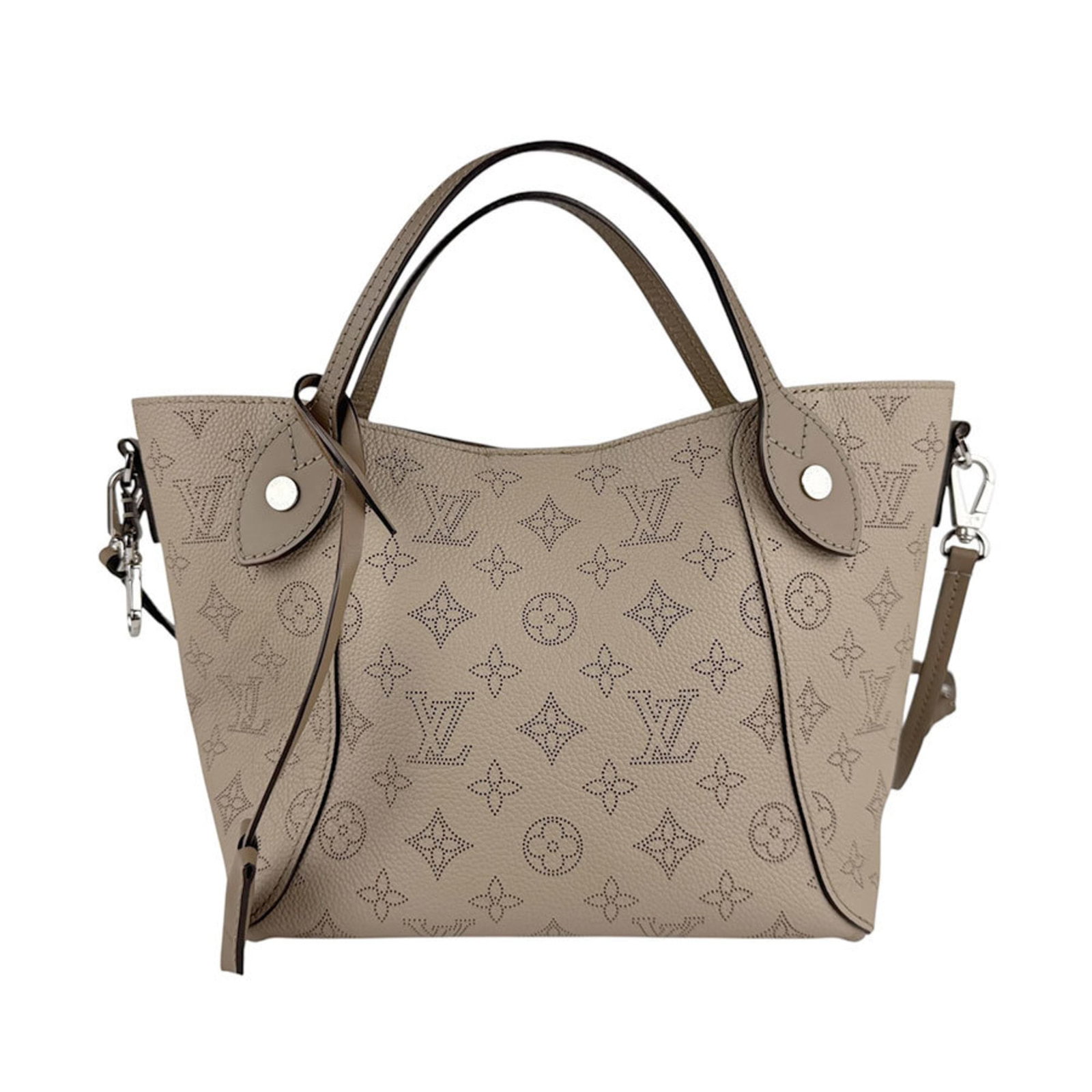 Vuitton Handbag Mahina Leather Louis Shoulder: Vuitton Handbag Mahina Leather Louis Shoulder Mahina Leather Louis Shoulder Bag from Louis Vuitton boasts its signature iconic design in rich Mahina leather, with subtle scratches and signs of usage