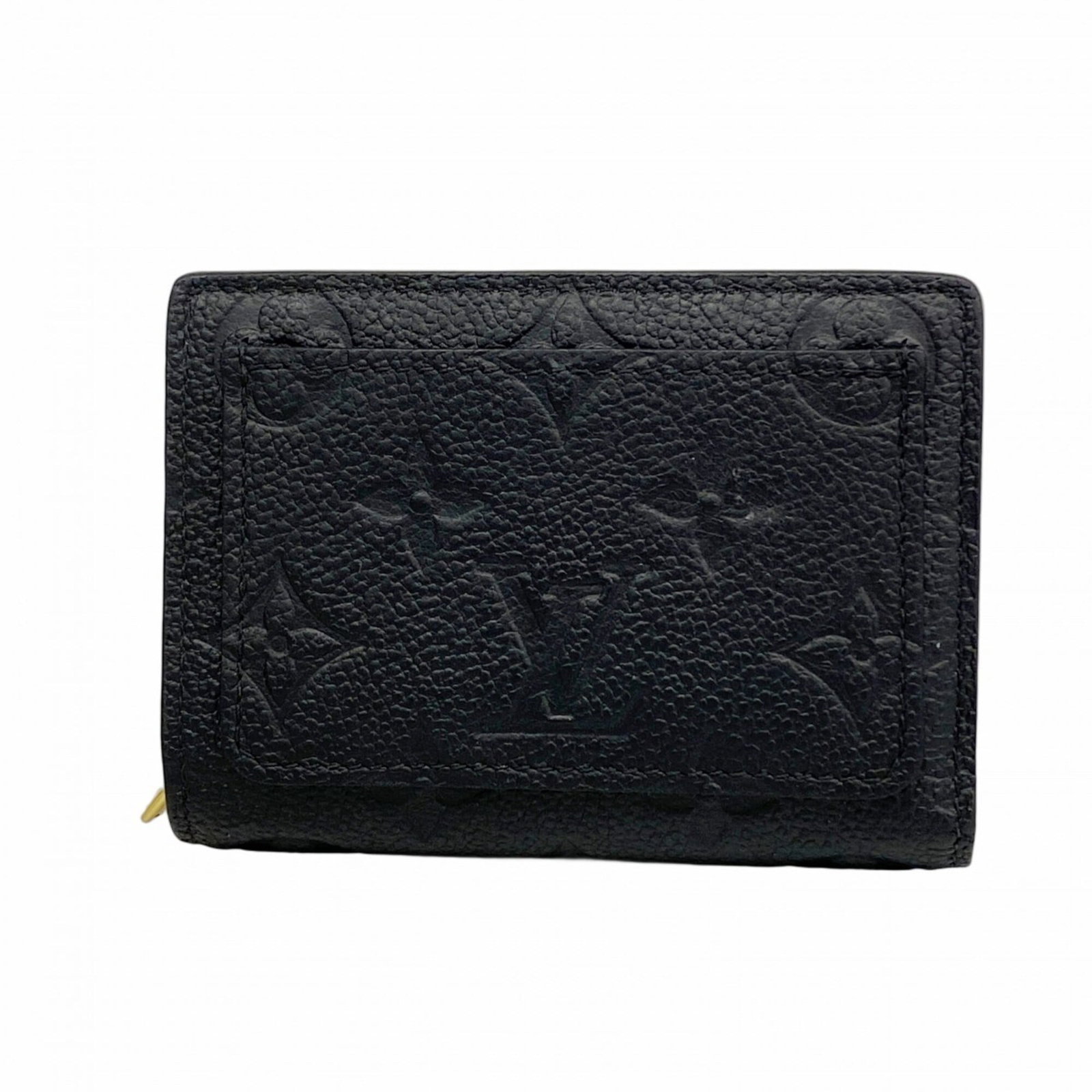 Louis Vuitton Wallet (Bi-Fold): Louis Vuitton Wallet (Bi-Fold) Used Louis Vuitton Bi-Fold Wallet in Noir, with traces of usage and minor scratches. The wallet measures 8cm x 11cm x 2.5cm and features a classic design. Its condition