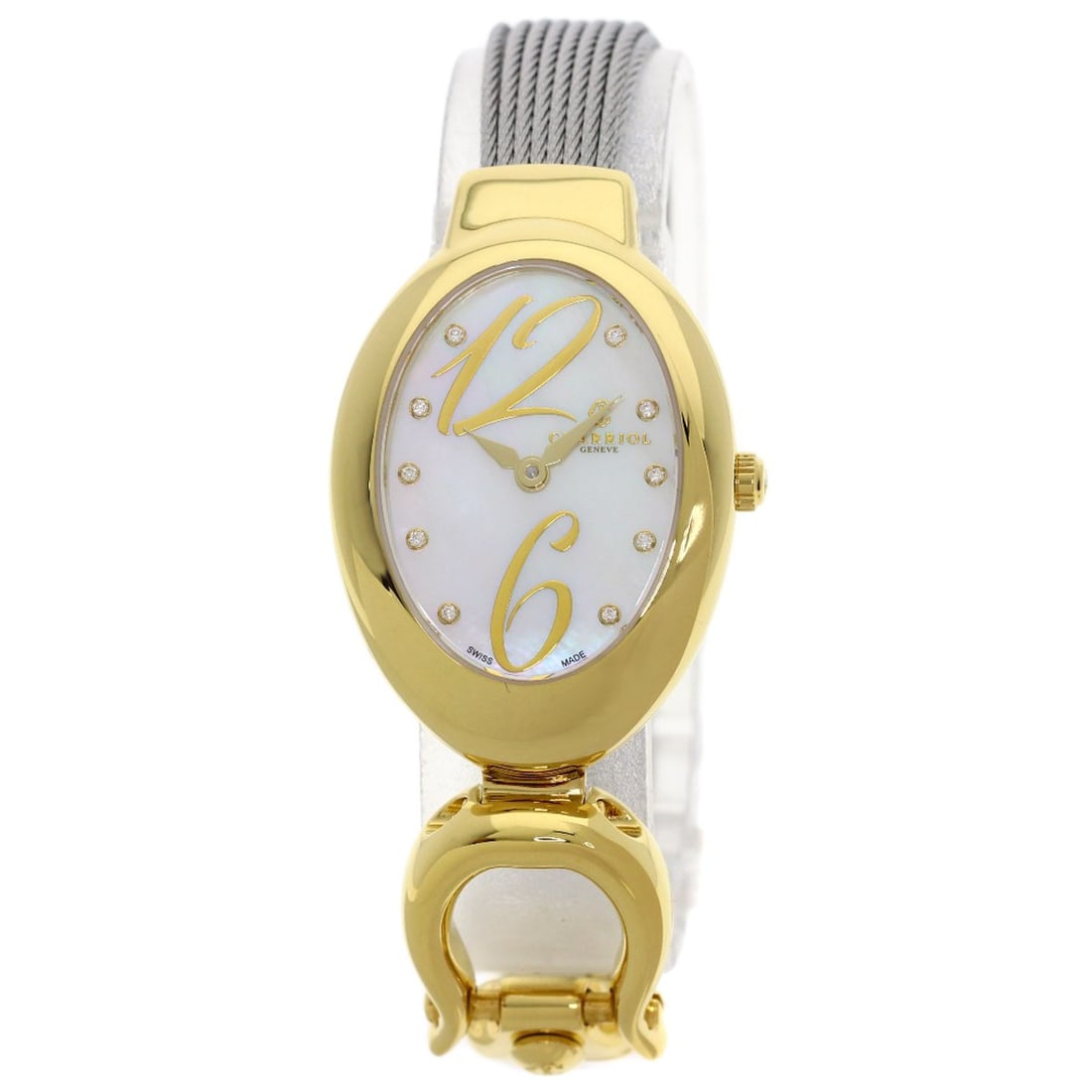 Philippe Charriol Marie Olga Watches Moy.570.O02 Gold Plated/ Ssxgp (1 of 14)