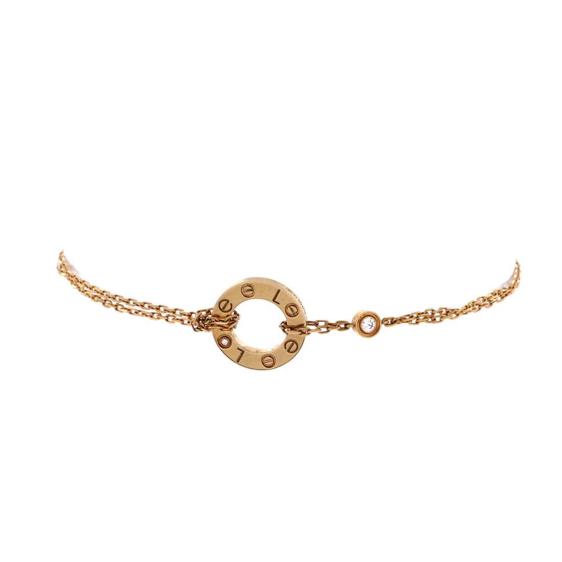 Diamonds Cartier Yellow Gold 18K Love Bracelet (1 of 3)
