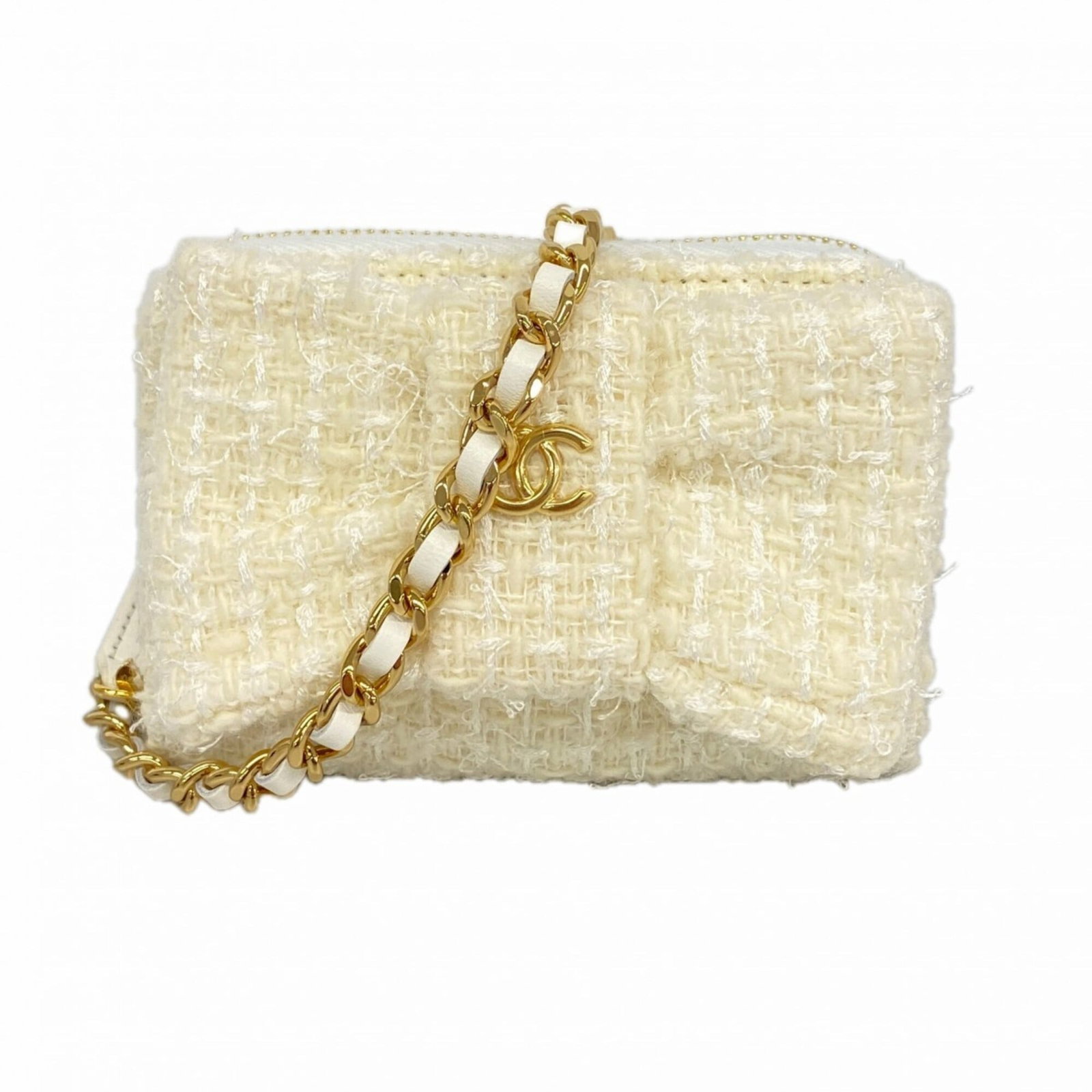 Chain Wallet Tweed Shoulder by Chanel (1 of 9)