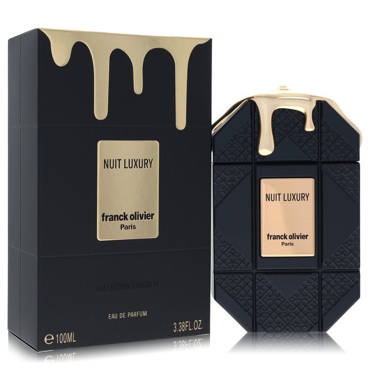 Franck Olivier Nuit Luxury Cologne By Franck Olivier Eau De Parfum Spray: Franck Olivier Nuit Luxury Cologne By Franck Olivier Eau De Parfum Spray 3.38 oz Eau De Parfum Spray, featuring the luxurious scent of Franck Olivier Nuit Cologne By Franck Olivier. This fragrance is