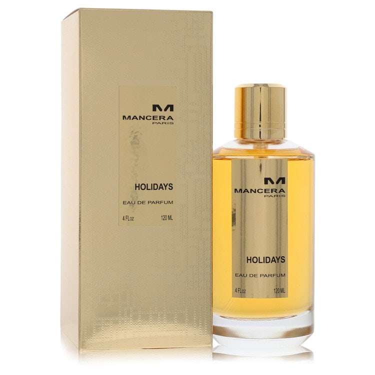 Mancera Holidays Perfume By Mancera Eau De Parfum Spray (Unisex): Mancera Holidays Perfume By Mancera Eau De Parfum Spray (Unisex) Mancera Holidays Eau De Parfum Spray is a unisex fragrance available in a 4 oz size. This eau de parfum spray features a perfume for wo
