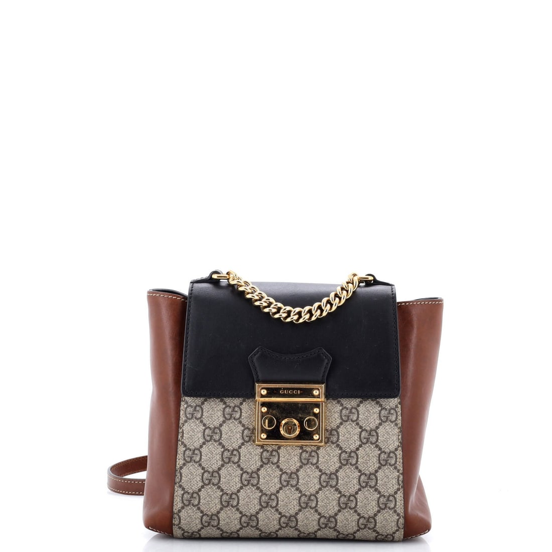 Gucci Padlock Backpack GG Coated Canvas and Leather Mini (1 of 7)