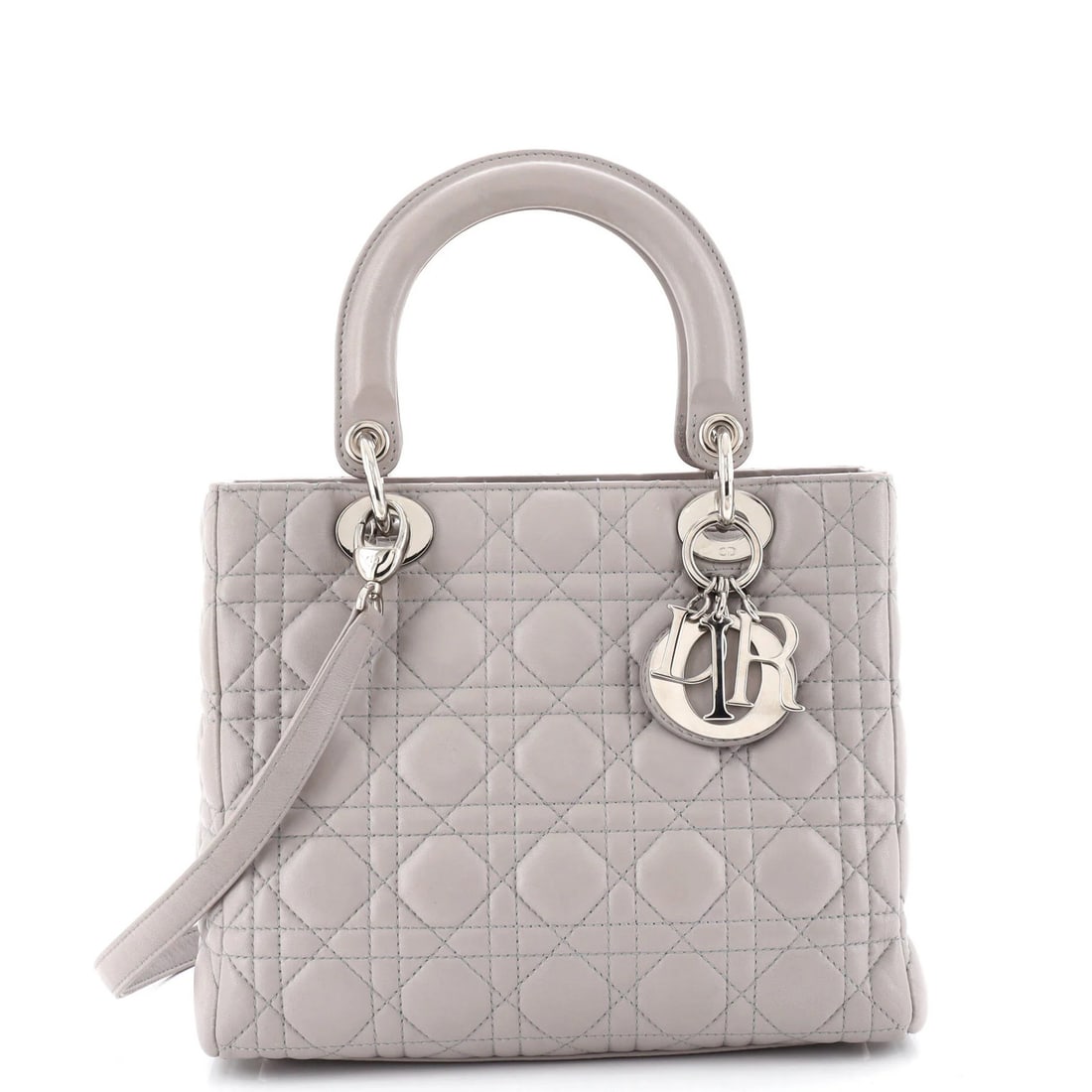 Lady Dior Bag Cannage Lambskin Quilt Medium Christian Dior (1 of 6)