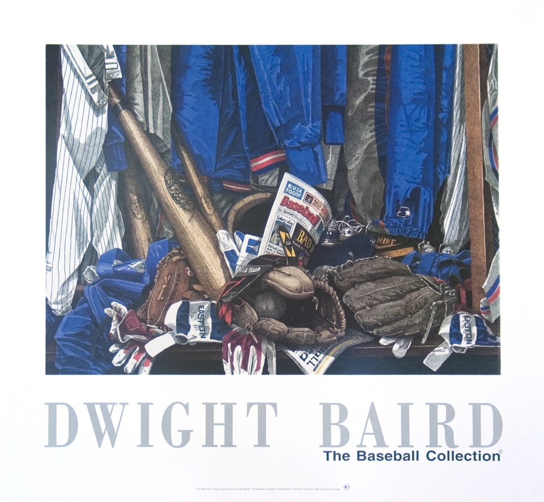 DWIGHT BAIRD The Right Stuff 22" x 24" Poster 1994 Outsider Art Blue Gray: DWIGHT BAIRD The Right Stuff 22" x 24" Poster 1994 Outsider Art Blue Gray Item Specifics: Artist: Dwight Baird Brand: Baird Dwight Country/Region Of Origin: Canada Exact Year: 1994 Height: 22 Item Hei