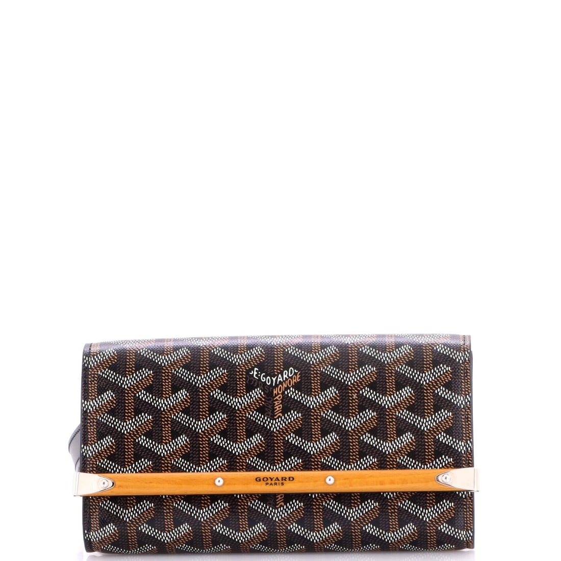 Monte Carlo Clutch with Strap Coated Canvas PM by Goyard (1 of 6)