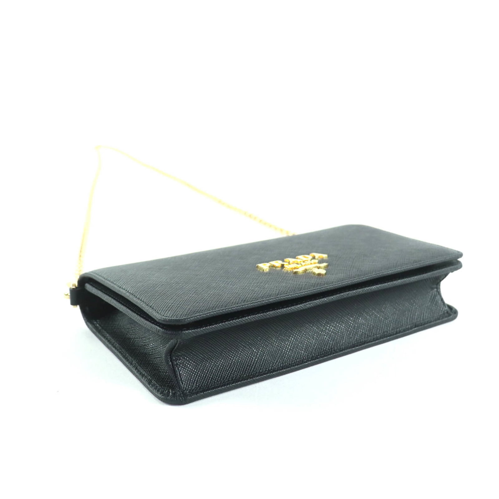 Leather Shoulder Bag Prada - 4