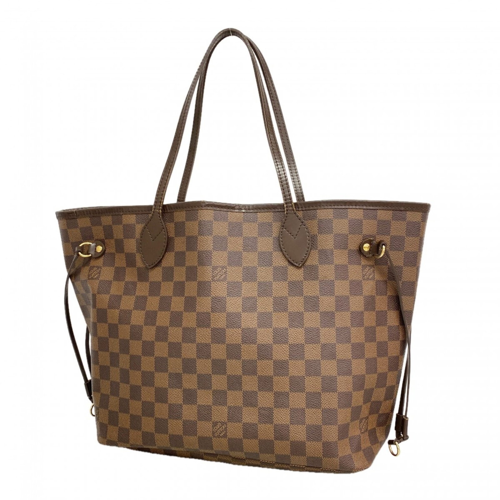 Louis Vuitton Tote Bag: Louis Vuitton Tote Bag Used Louis Vuitton Tote Bag, Ebene color. Traces of usage and minor scratches/dirt can be seen, generally in good condition. 29cm x 32cm x 16cm / 11.41'' x 12.59'' x 6.29''.