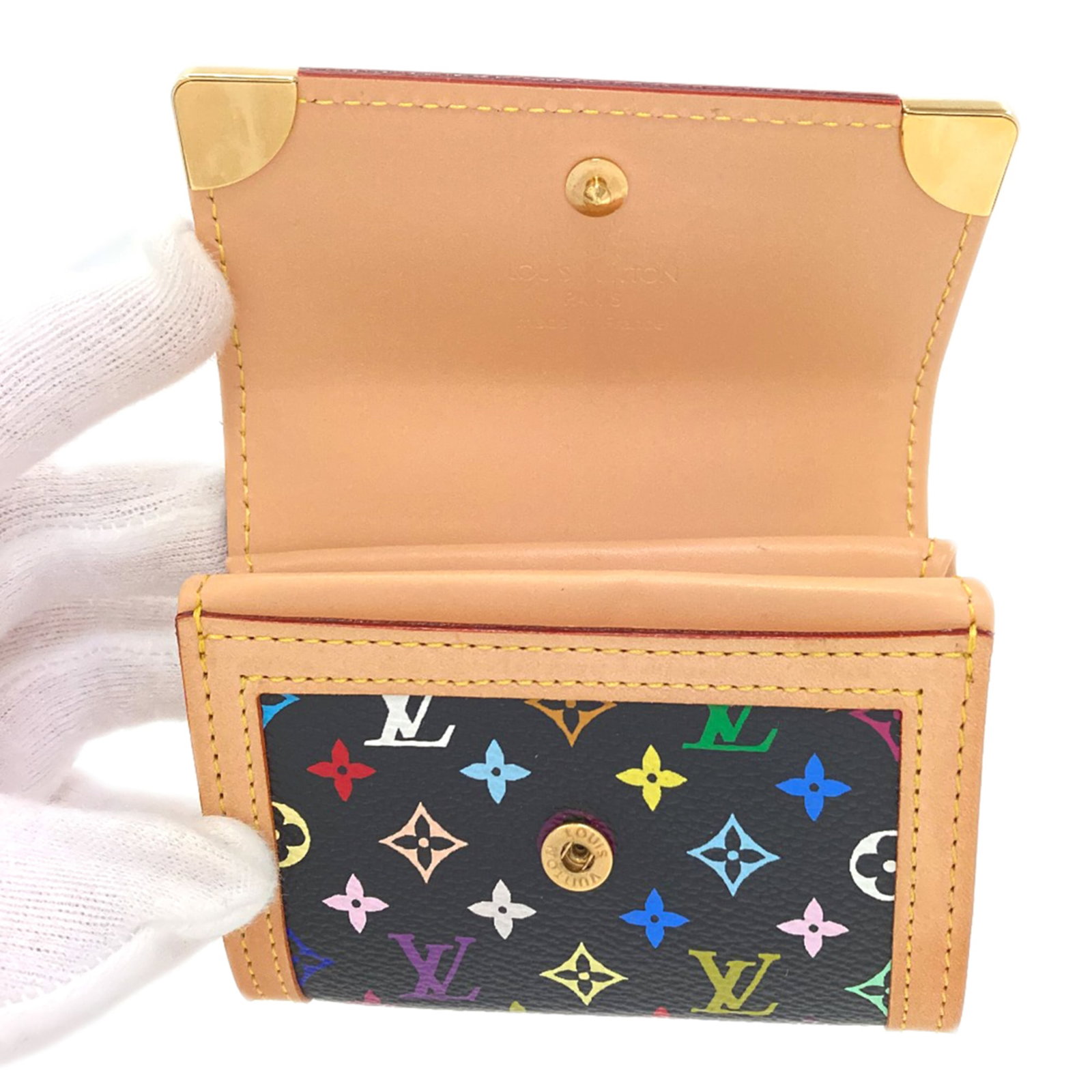 Monogram Multicolore Tri Fold Wallet Louis Vuitton - 4
