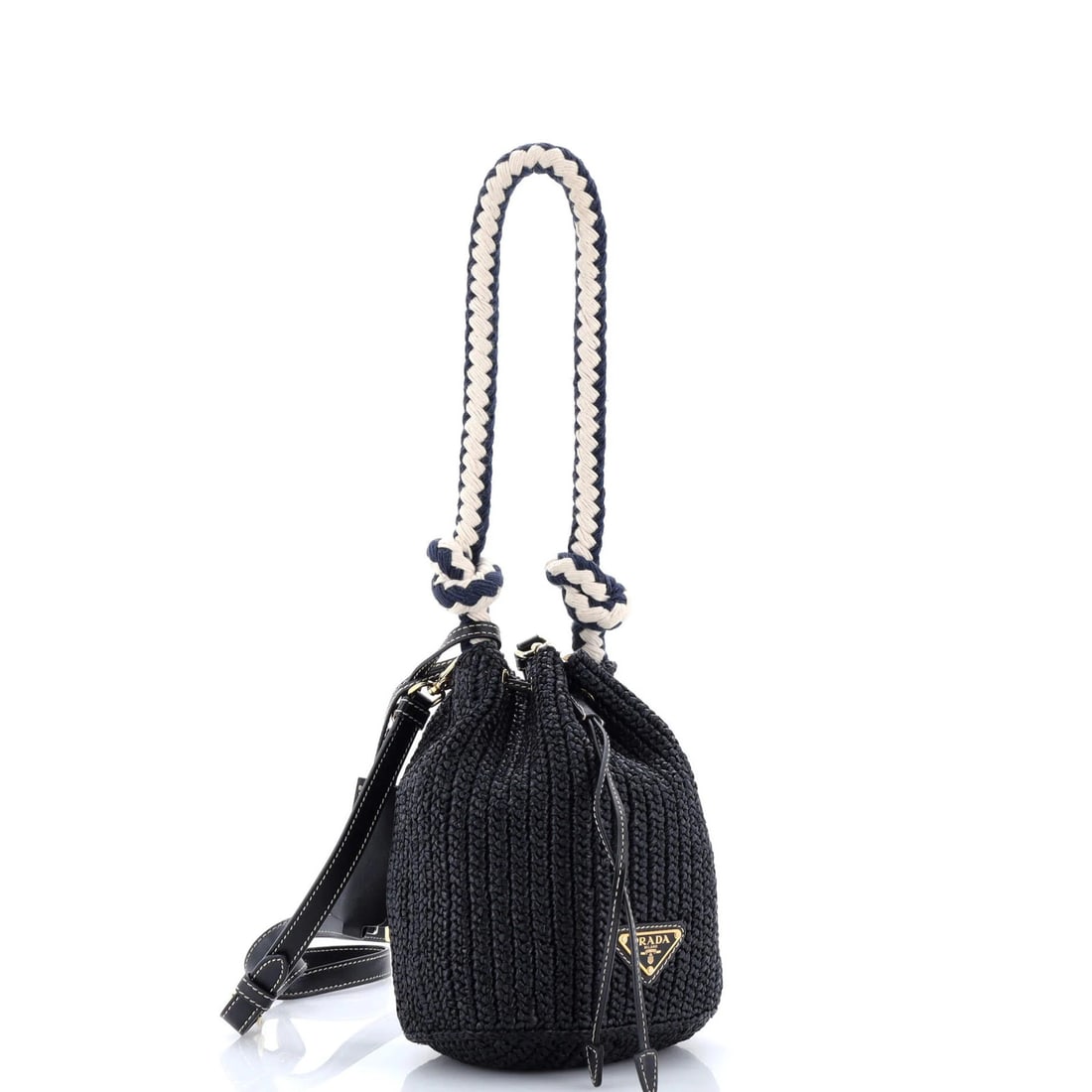 Mini Raffia Bag Crochet Prada - 2