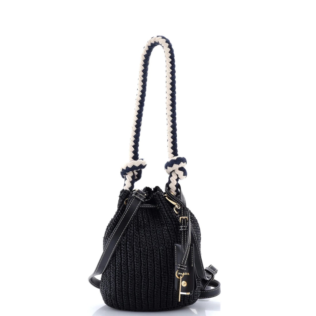 Mini Raffia Bag Crochet Prada - 3