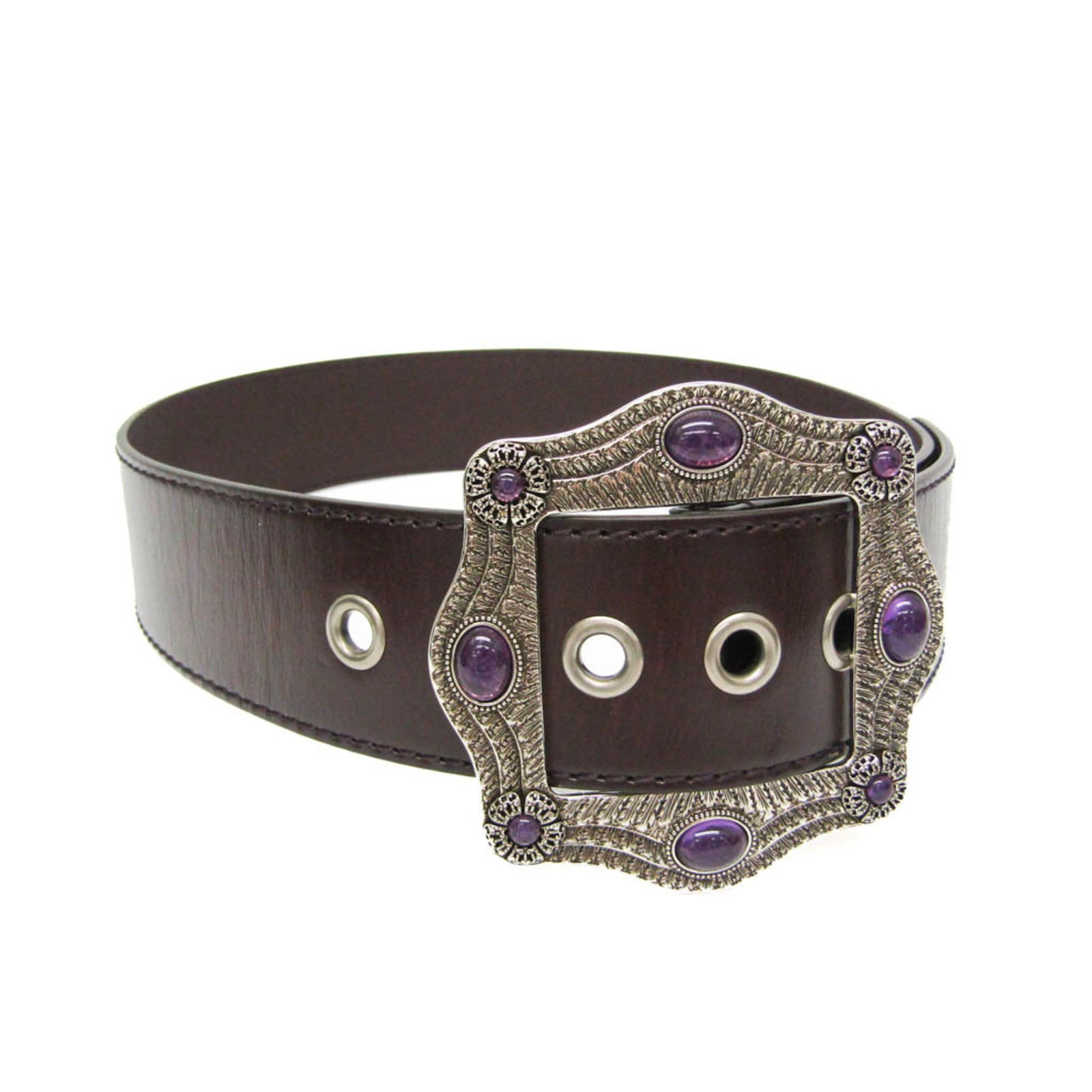 Standard Belt Gucci: Standard Belt Gucci Standard Gucci Belt in Brown Leather with Metal Buckle. This classic belt features 5 adjustable holes, measuring 70cm-80cm in length and 5cm in width, with a metal buckle that
