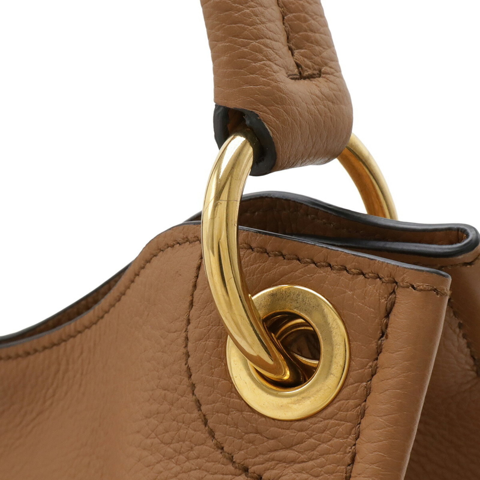 Leather Shoulder Bag Prada - 5