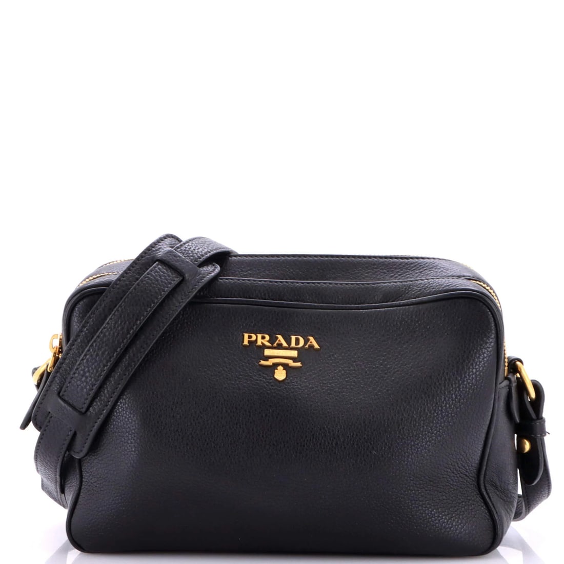 Vitello Daino Prada Double Zip Camera Bag (1 of 6)