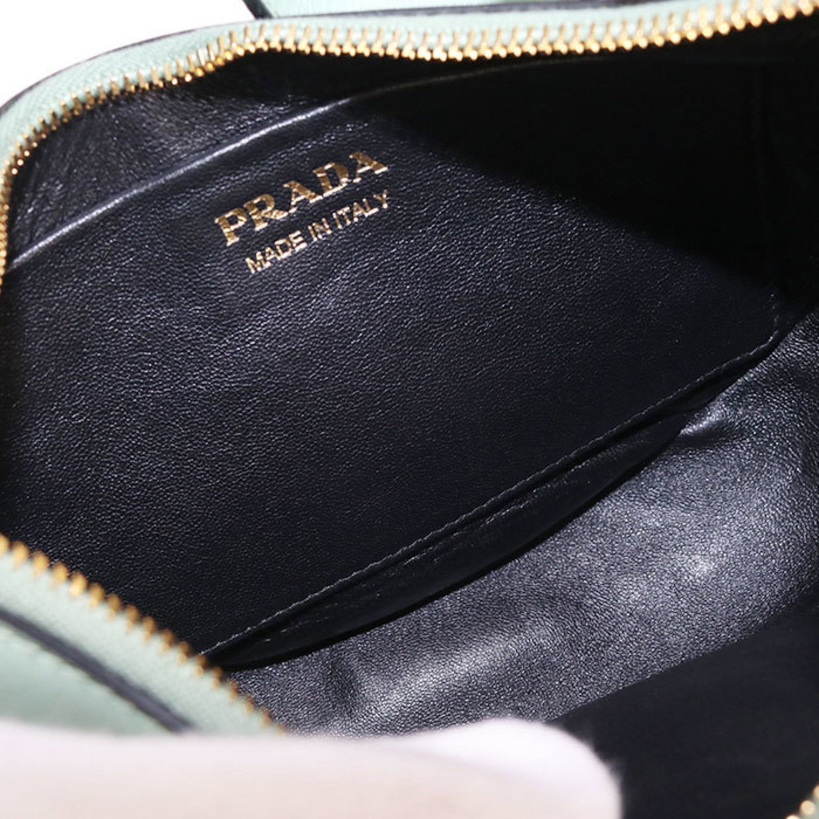 Leather Shoulder Bag Prada - 4