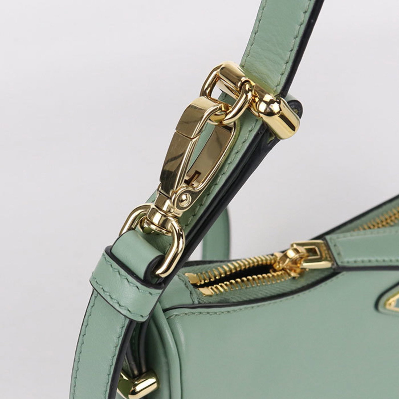 Leather Shoulder Bag Prada - 6